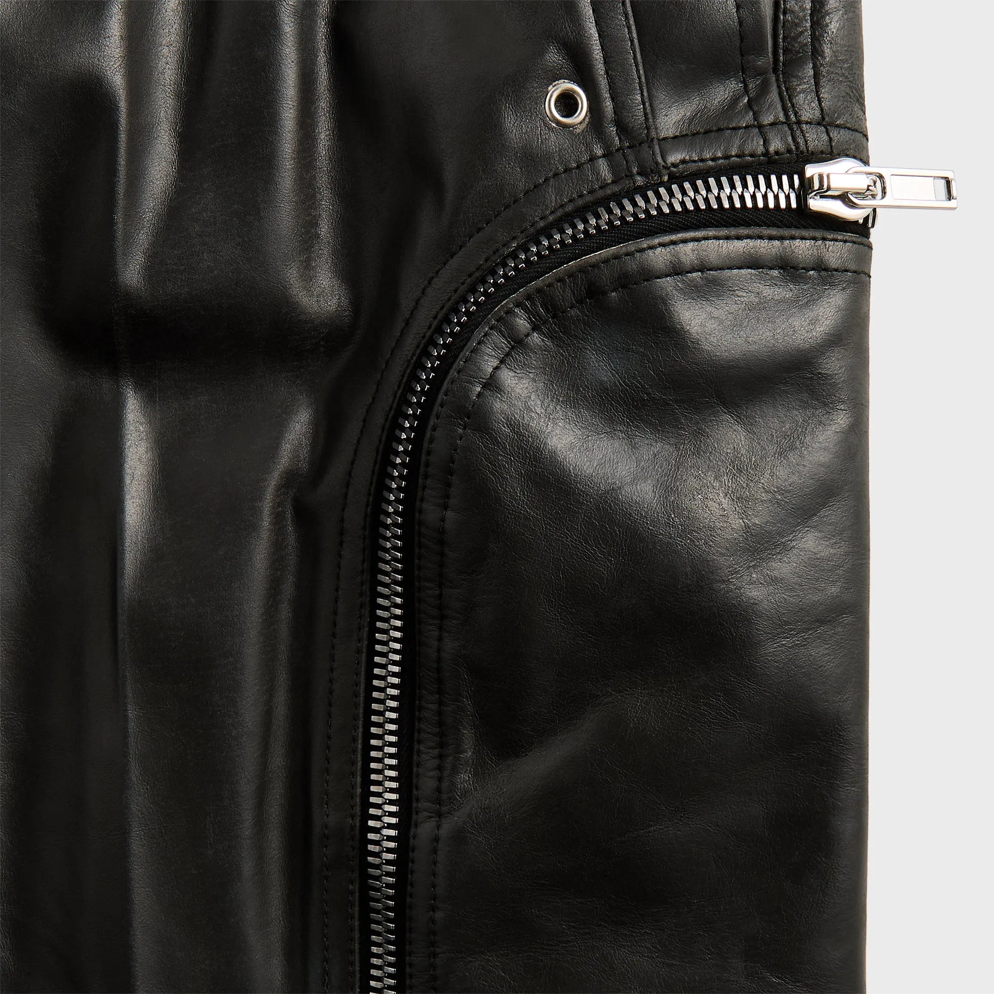 Functional Clothing Rick Owens Pelle Bauhaus Bella Short - Black