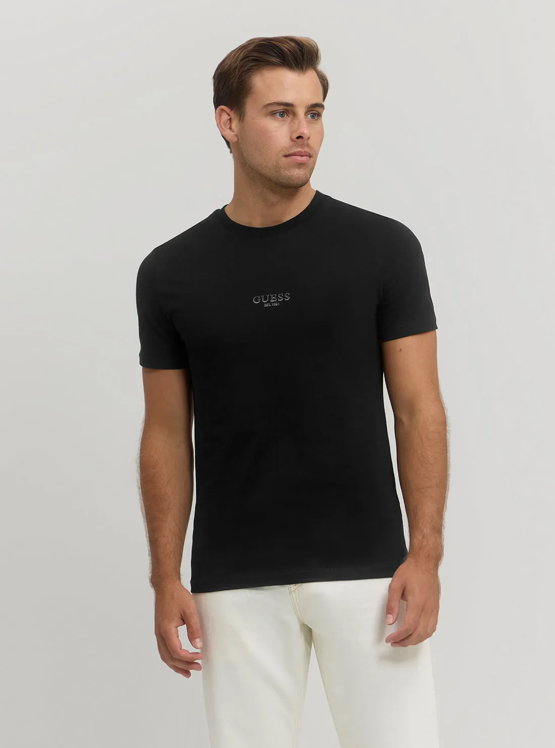 Cozy and Soft Breathable Comfort Design Eco Black Logo Aidy T-Shirt