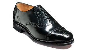 Gatwick - Black Hi-Shine Narrow Shape Water Repellent Coating