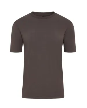 Wahts Jersey Stretch Short Sleeve T-Shirt BERKLEY (Dark Brown) Sleeveless freedom