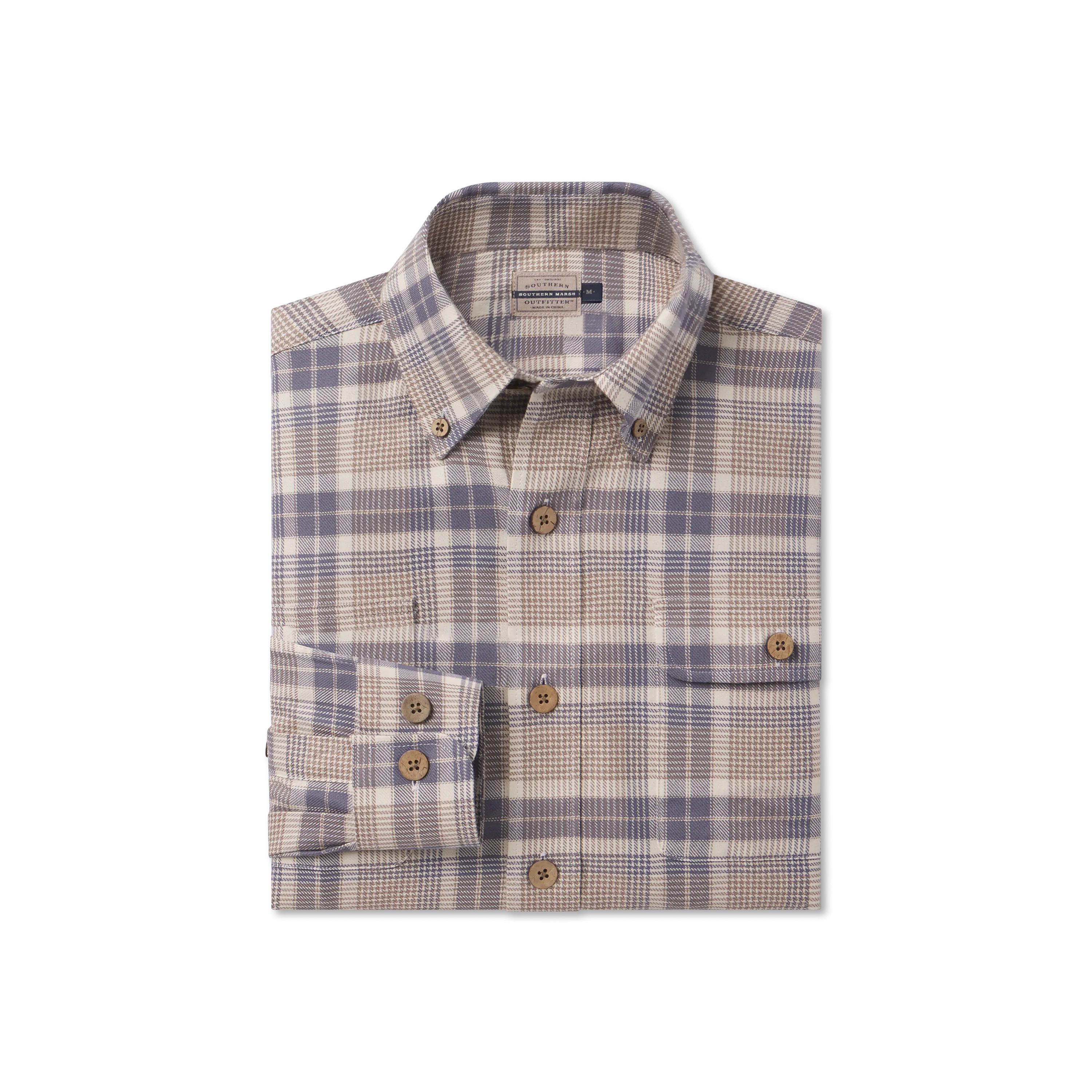 Light Option Easy Wear Randolph Plaid Flannel