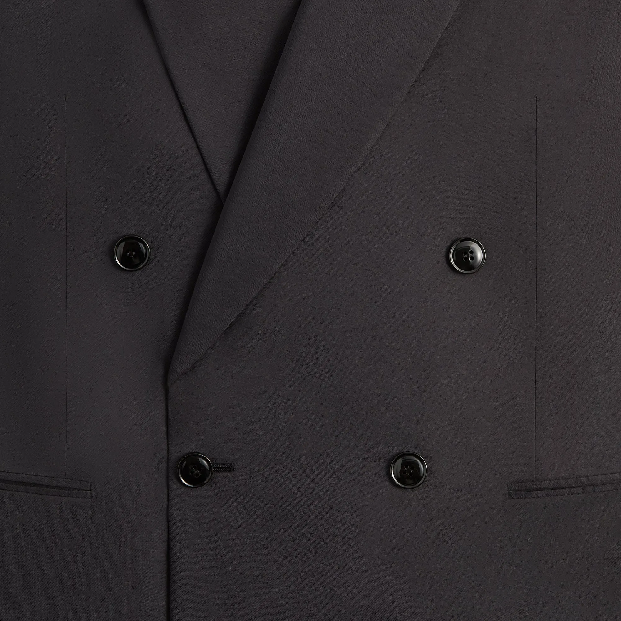 SlipResistantFastenings Giorgio Armani & Kith Upton Double Breasted Blazer - Ghost