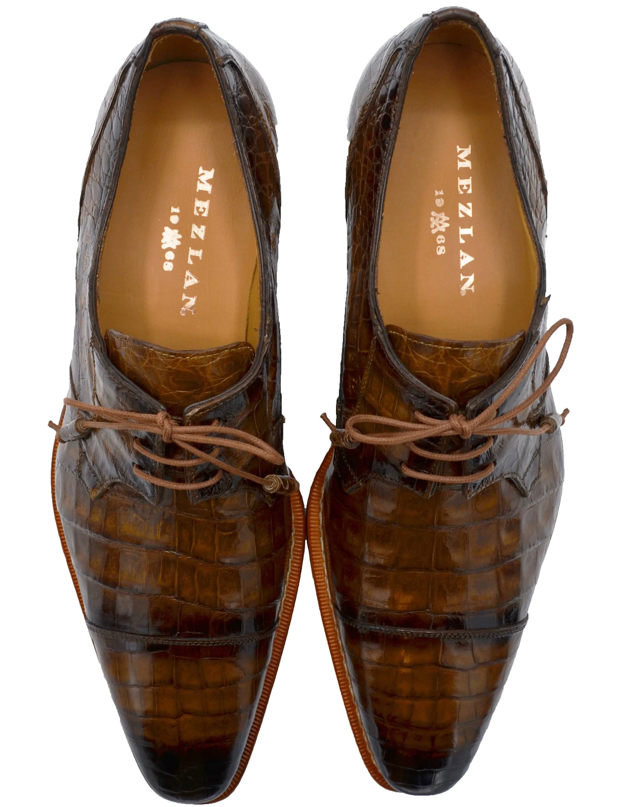 Structured Base GIOVANE CROCODILE DERBYBY MEZLAN/50032