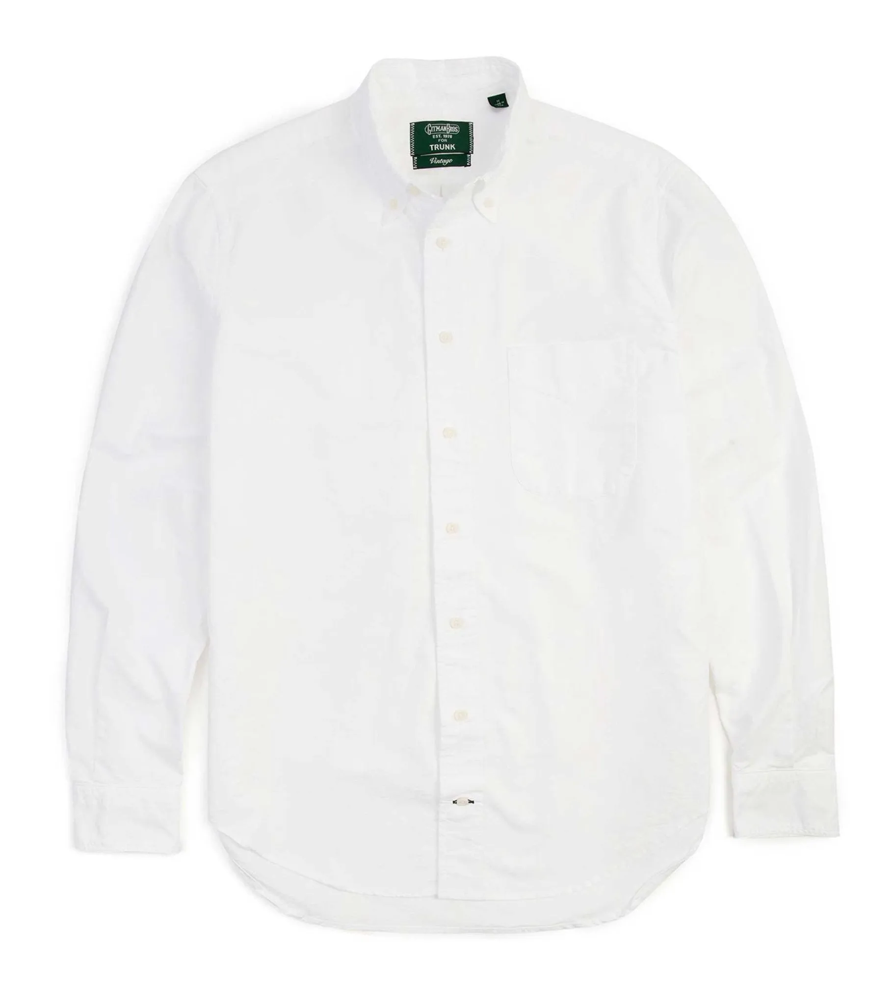 Fashion Choice Easy Styling Gitman Vintage Oxford Shirt: White