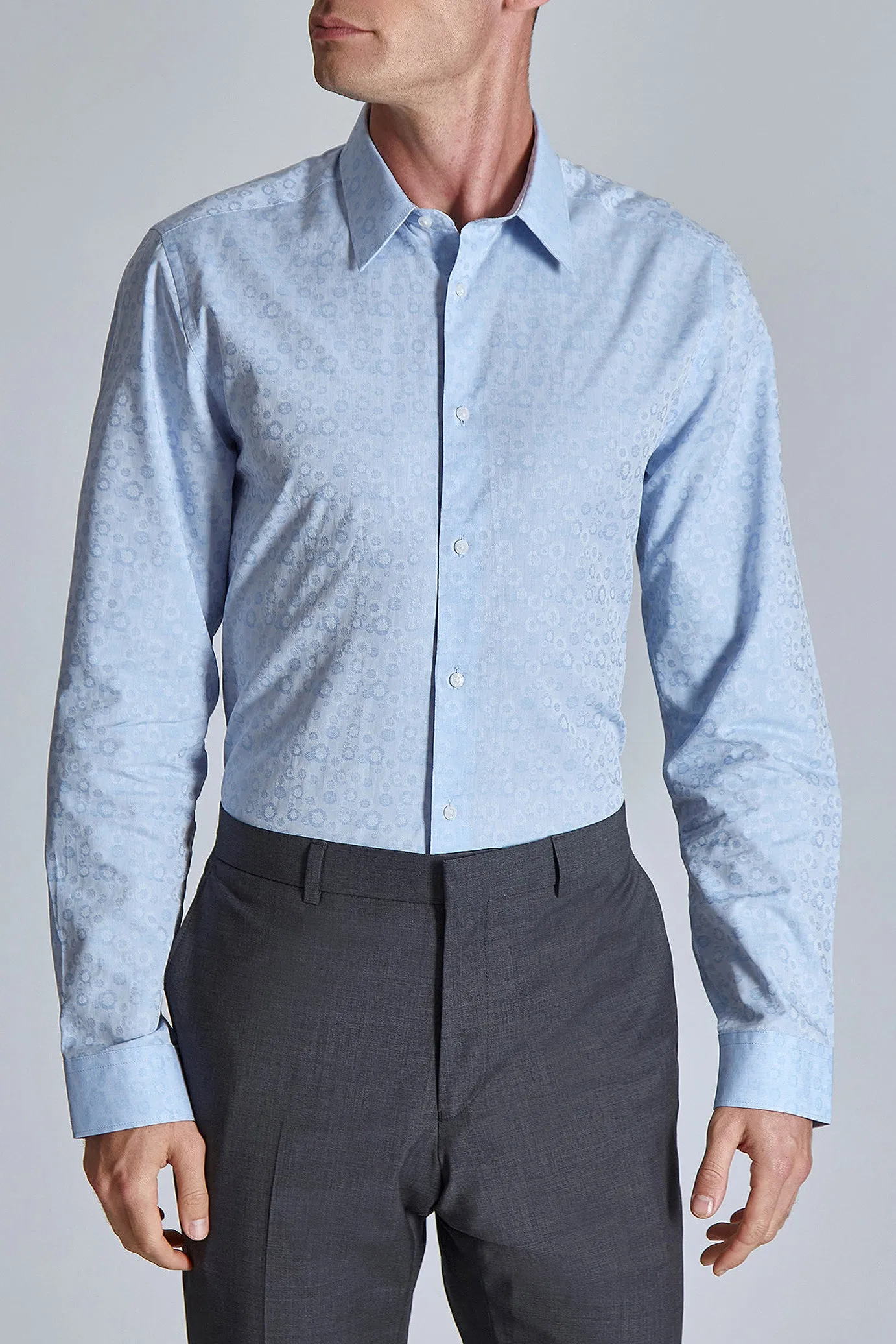 Minimalist fashion Seasonal Essential FARA | LT-BLUE