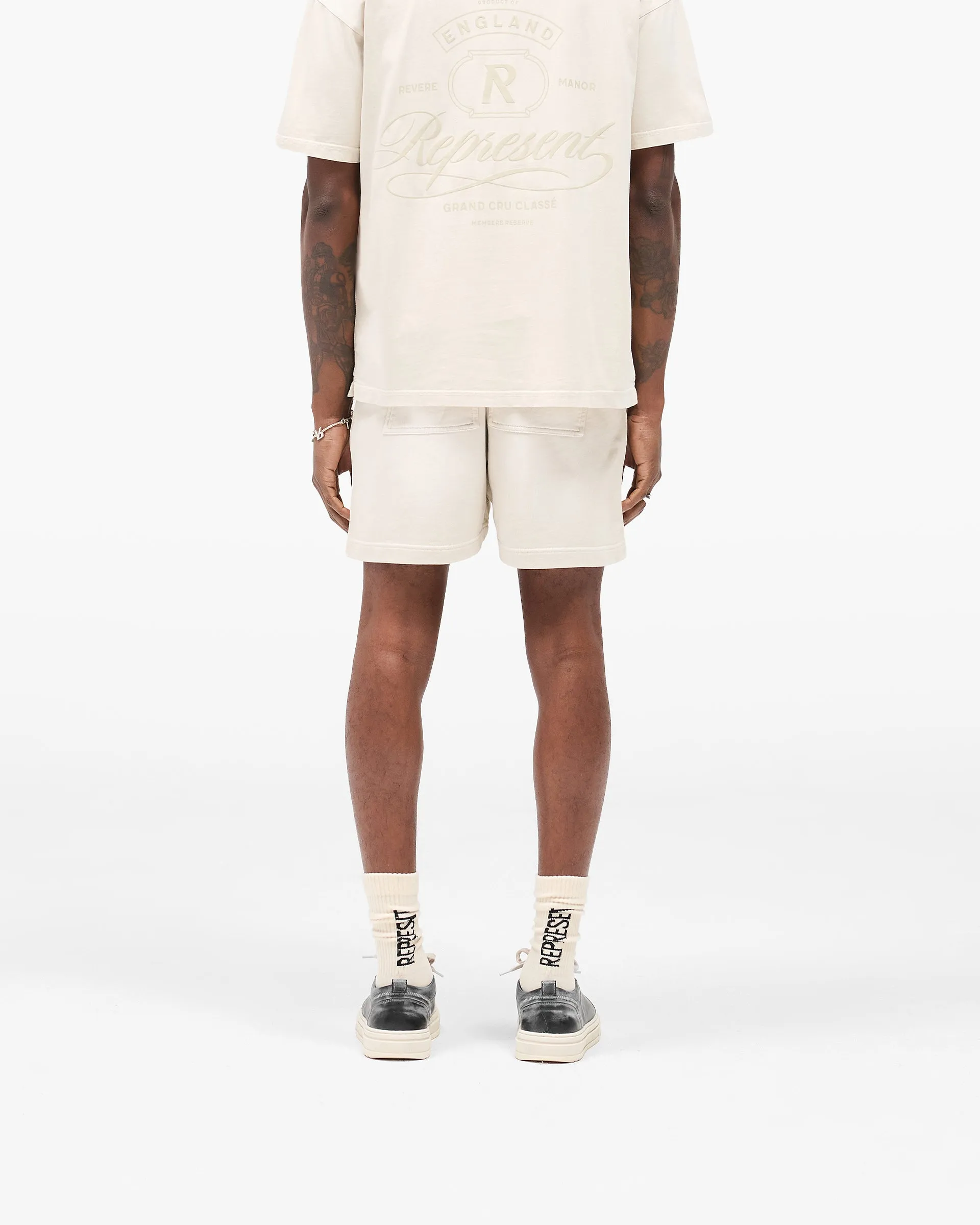 Grand Vintage Short - Champagne Stretchable Waistband