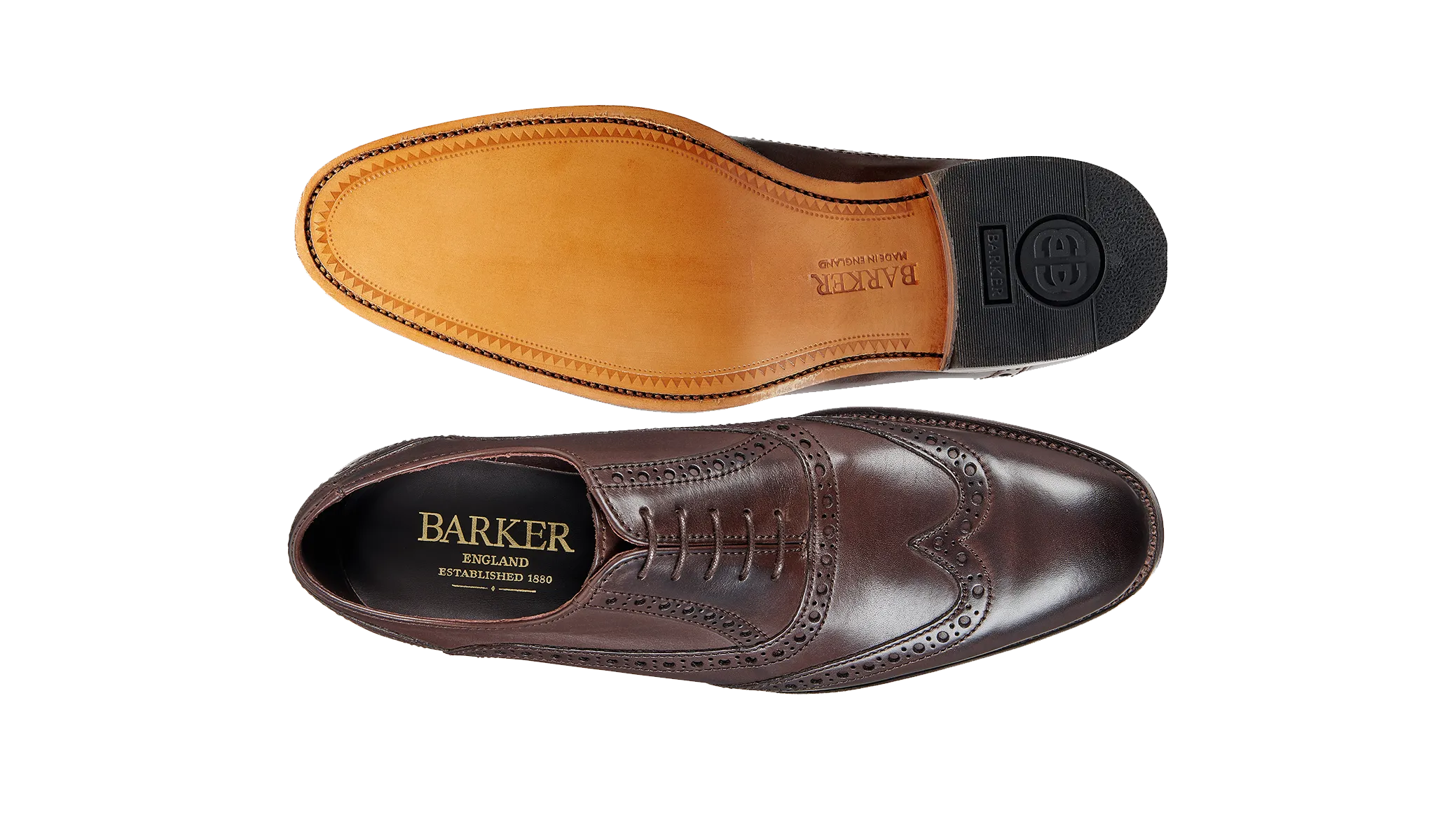 Slim Profile Grant - Chocolate Hand Painted