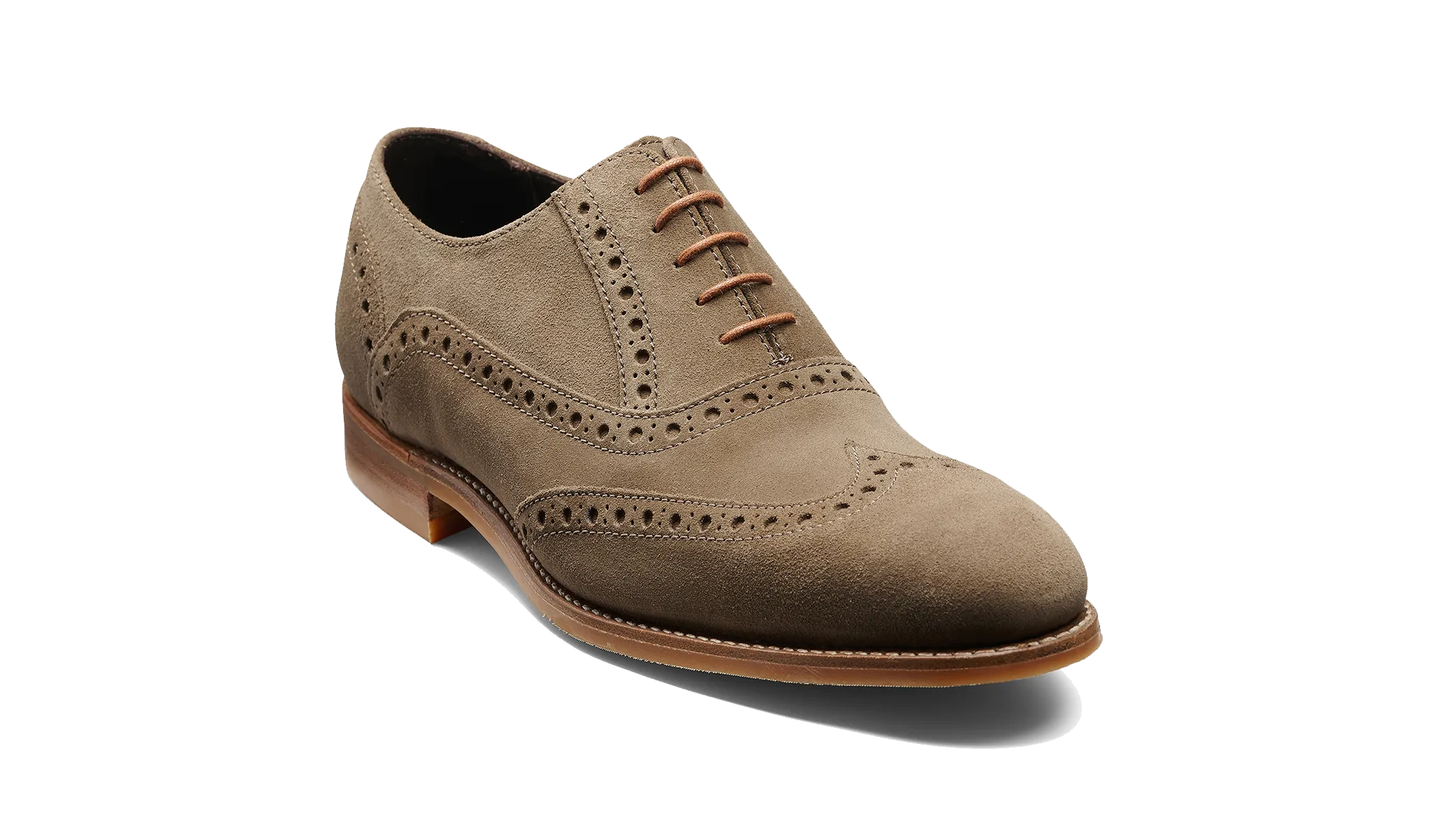 Grant - Light Visone Suede All Weather Fit Destination Wedding