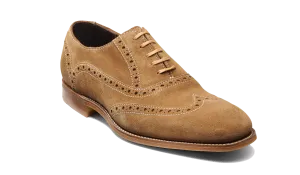 Stylish Pattern Gloss Shine Grant - Tan Suede