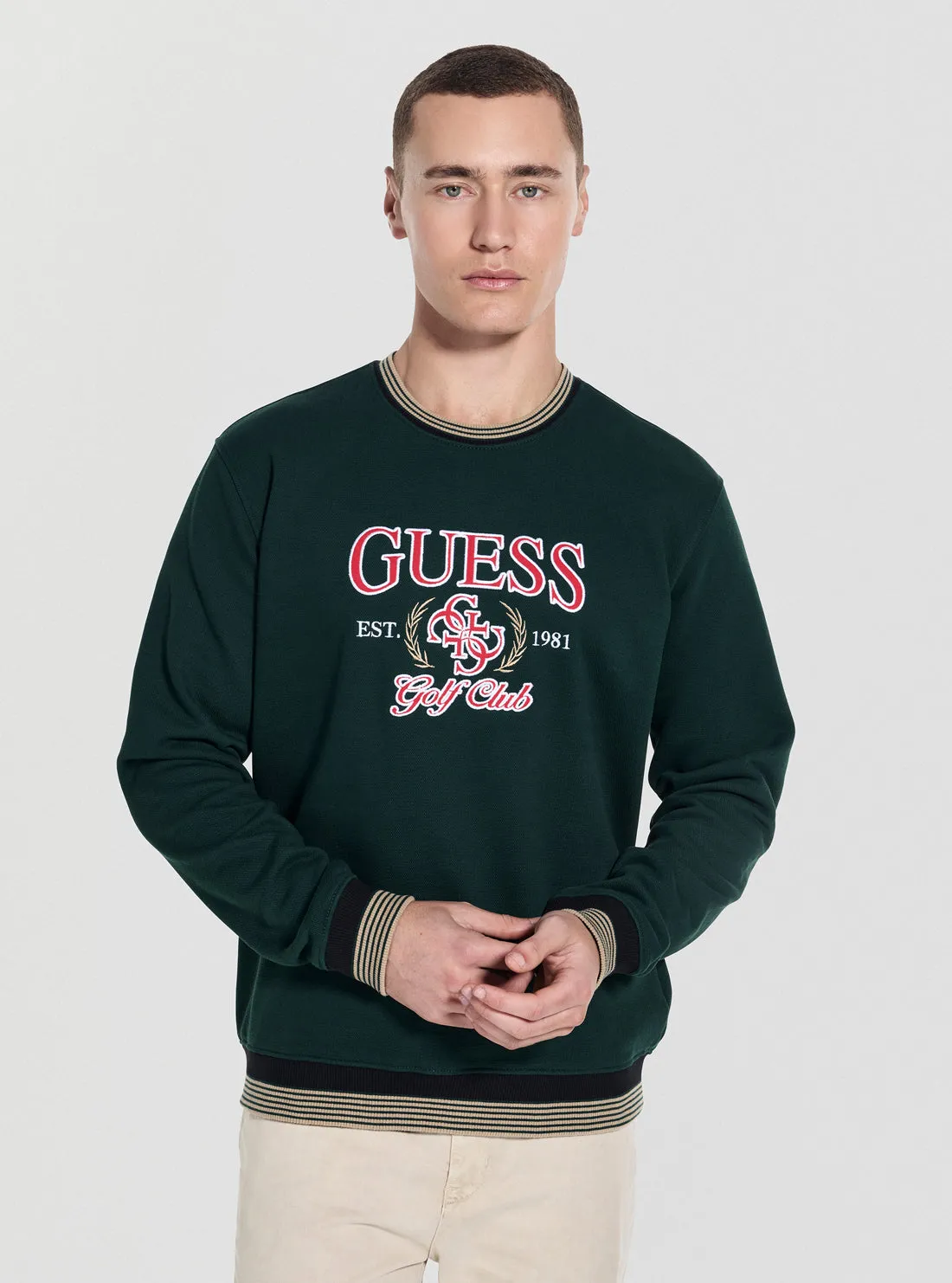 Road Trip Travel Companion Green Logo 4G Sweatshirt