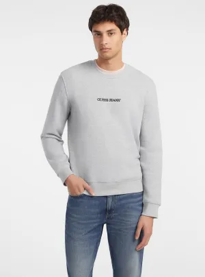 weekday wear product inventory Guess Jeans Grey Logo Jumper