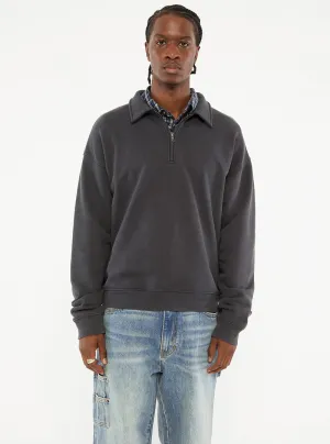 Guess Originals Grey Zip Pullover Drawcord Hood Cozy And Warm