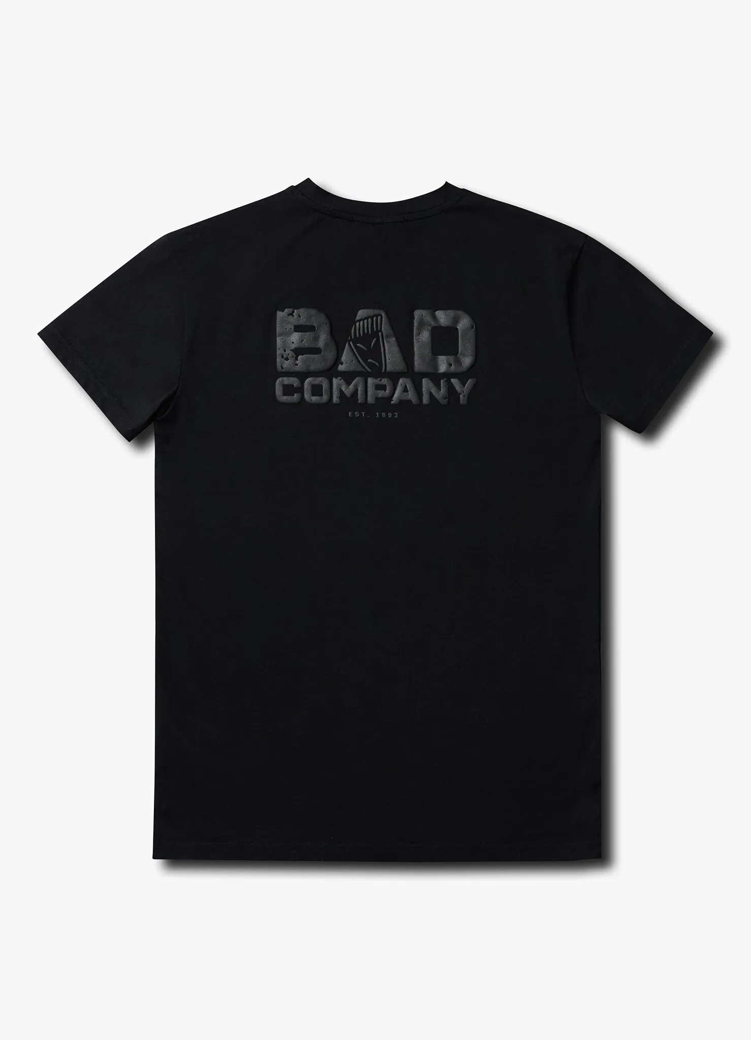 Gym King Bad Company Jersey Tee - Black/Black Vibrant Colors