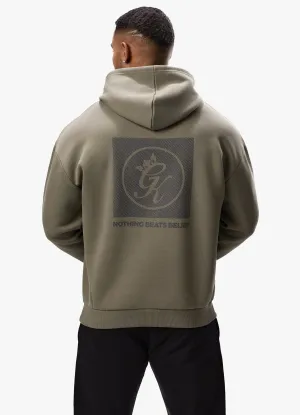 Gym King Belief Fleece Hood - Khaki Odor-resistant Versatile Outfit