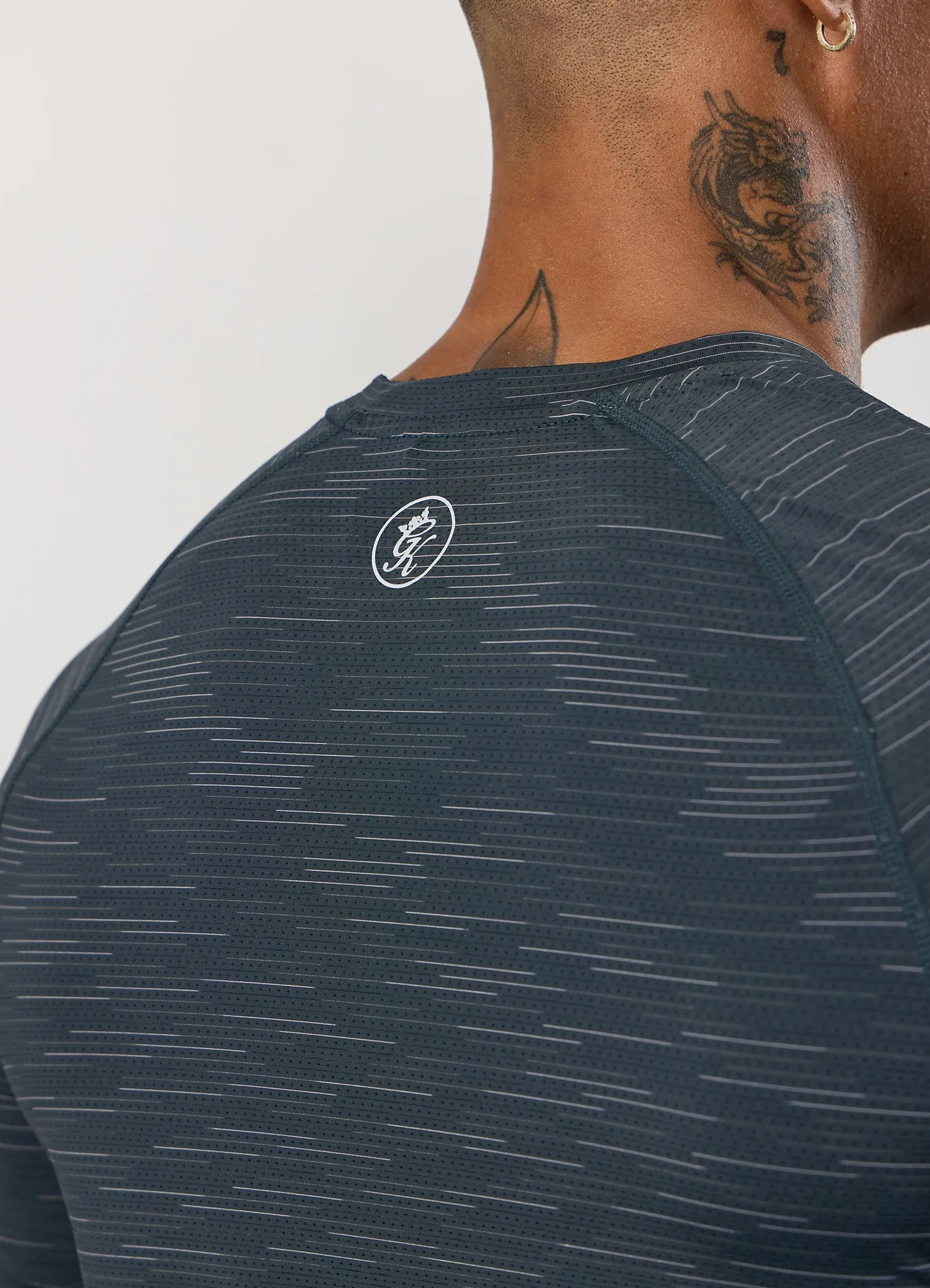 Gym King Energy Grindle Tee - Graphite Grindle Summer cool