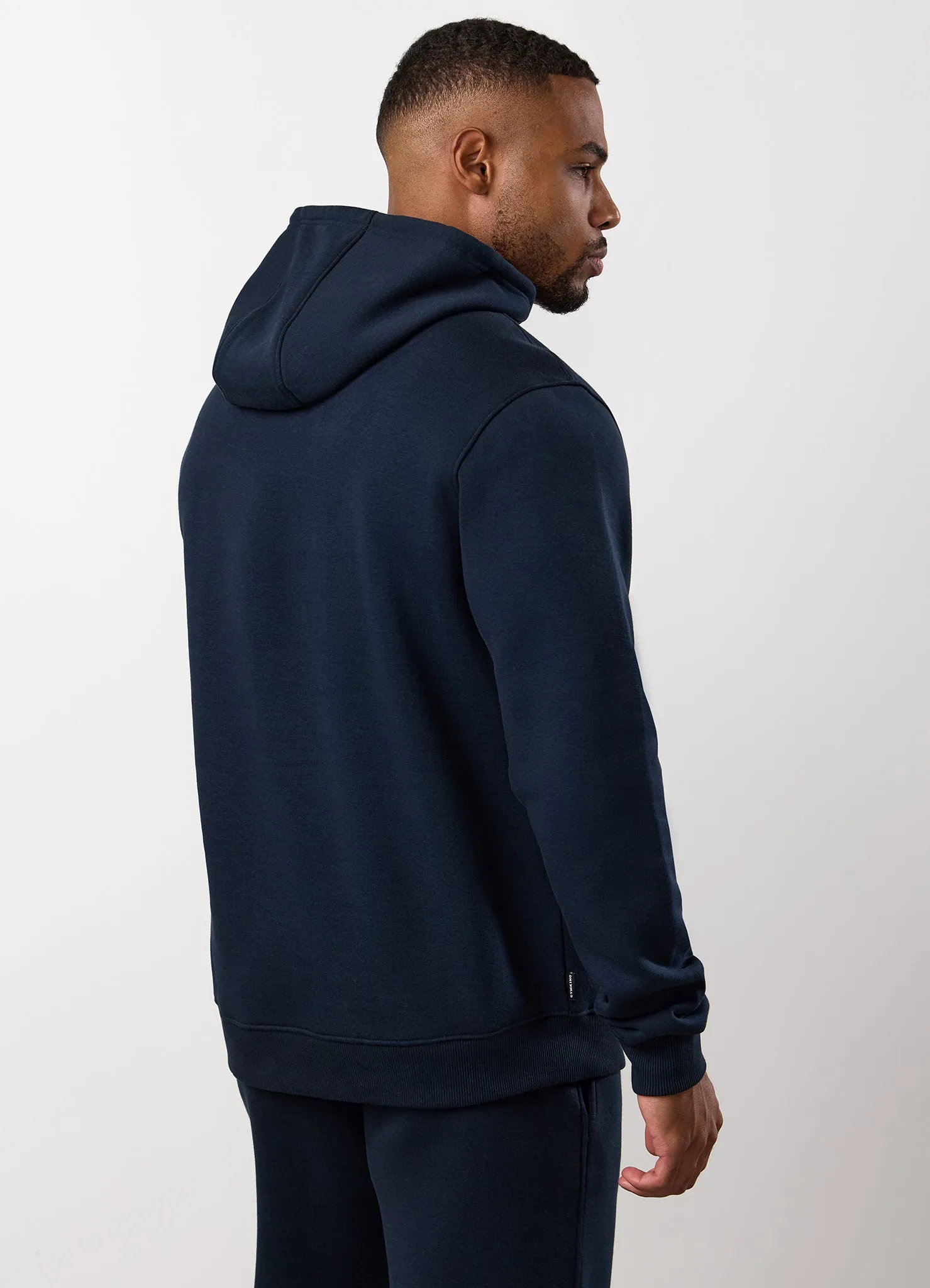 Gym King Fundamental Linear Hood - Navy Cold Protection