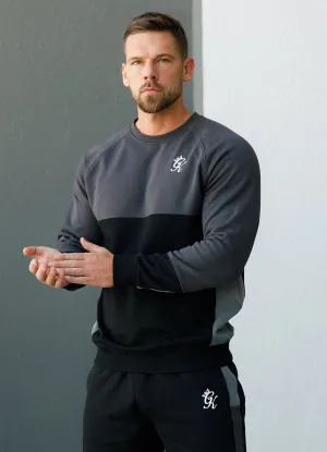 product family bonding Daily Active Gym King Minefield Fleece Crew - Black