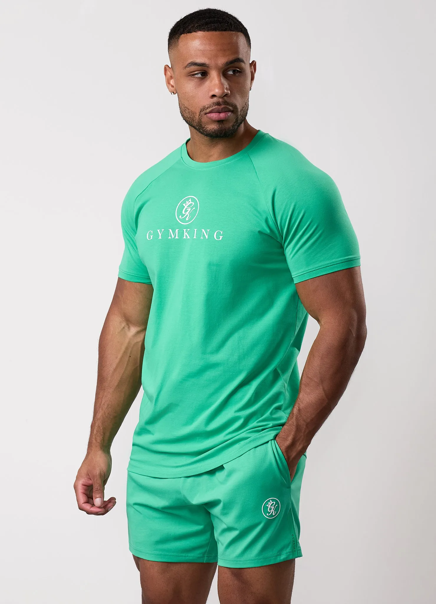 Gym King Pro Jersey Tee - Apple Green Cozy Wear Everyday Look
