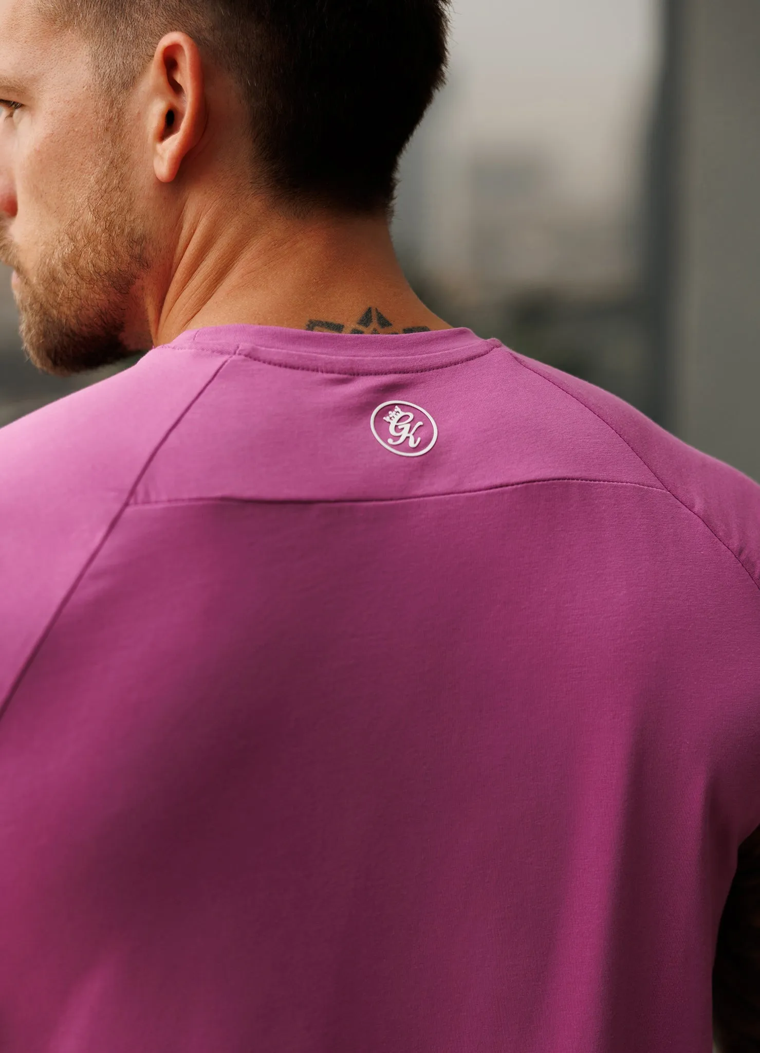 Gym King Pro Jersey Tee - Magenta Purple Layer-Friendly