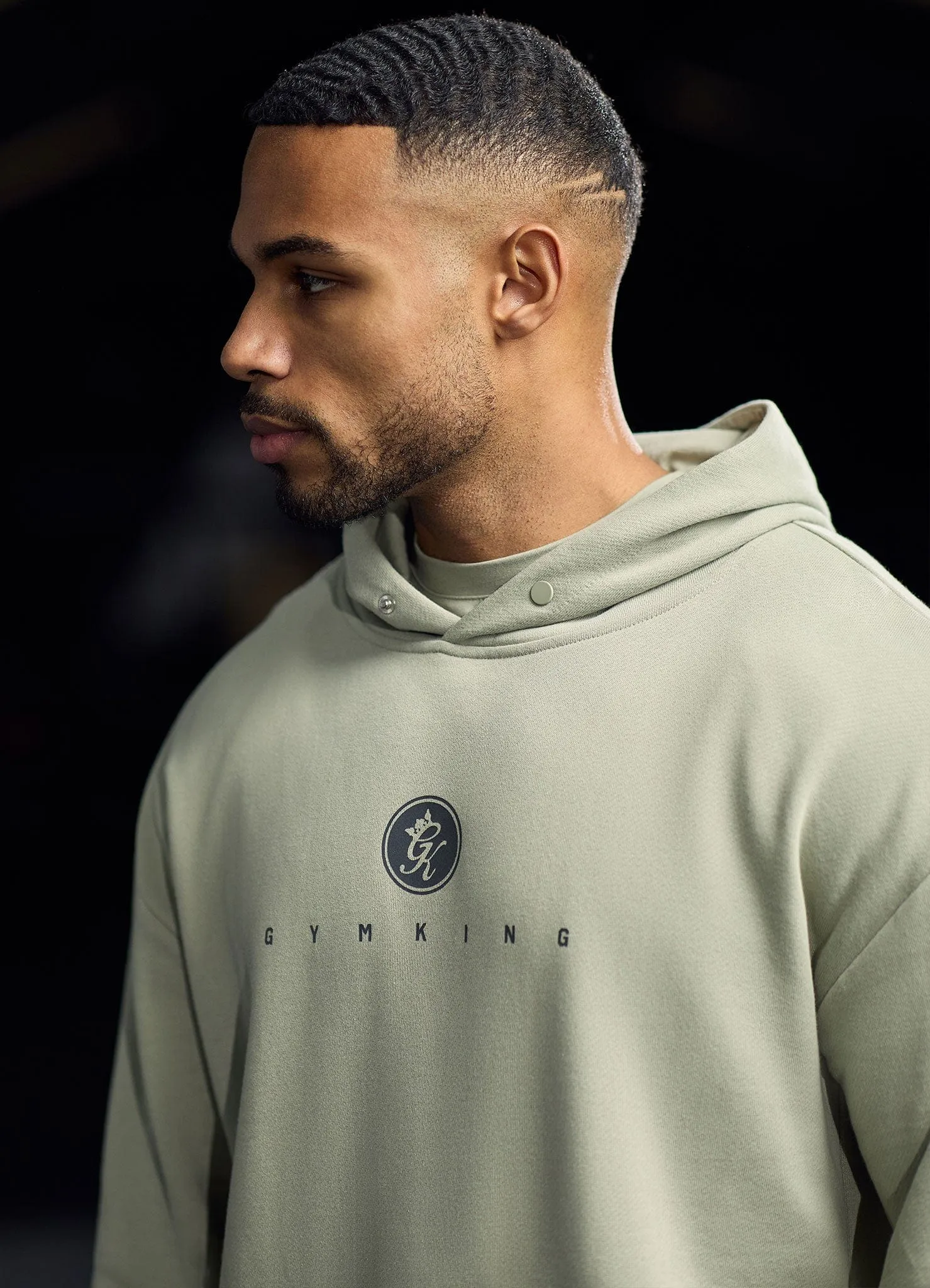 Water Resistant casual party Gym King Rebellion Pro Hood - Light Khaki