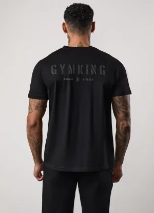 Gym King Resilient Mindset Tee - Black easygoing look