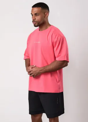 Gym King Rival Jersey Tee - Coral Versatile Wear Essential Layer