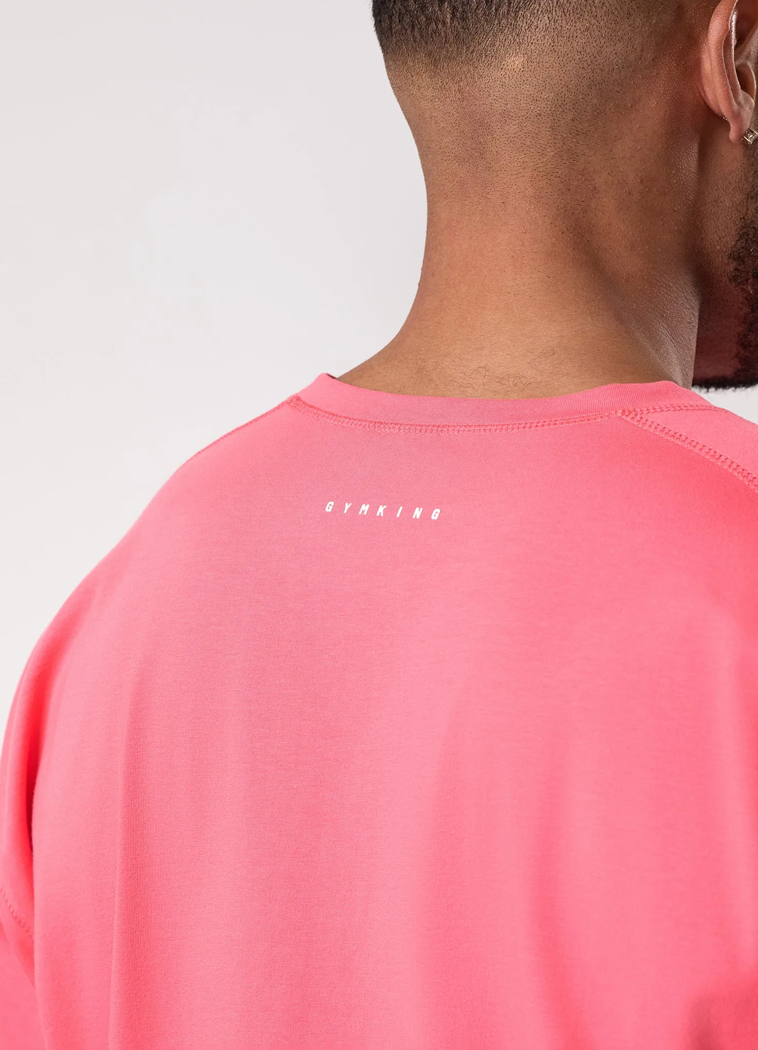 NonRestrictiveCut Gym King Rival Jersey Tee - Coral
