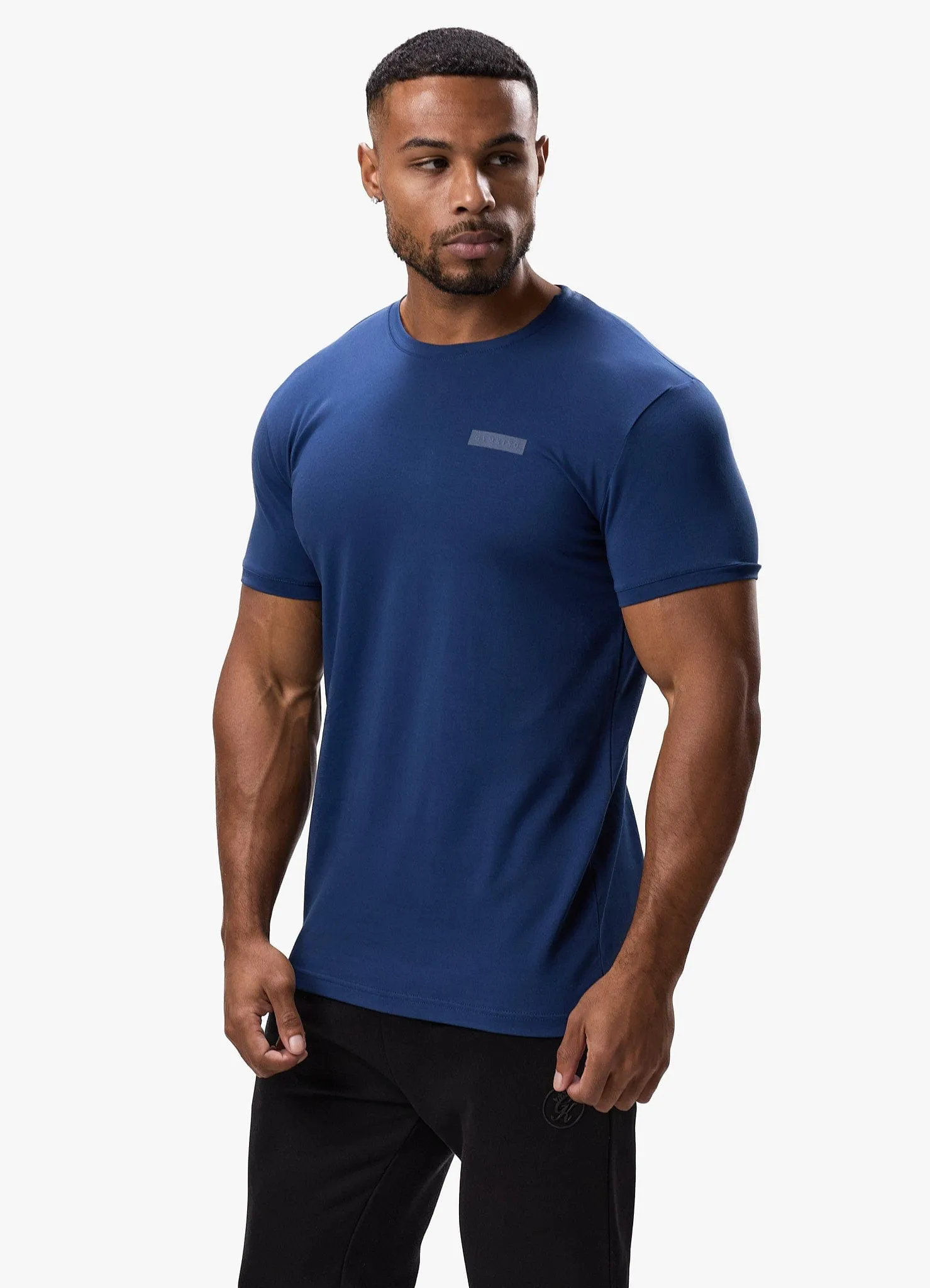 Gym King Sacrifice Tee - Deep Cobalt Perfect Comfort Wear