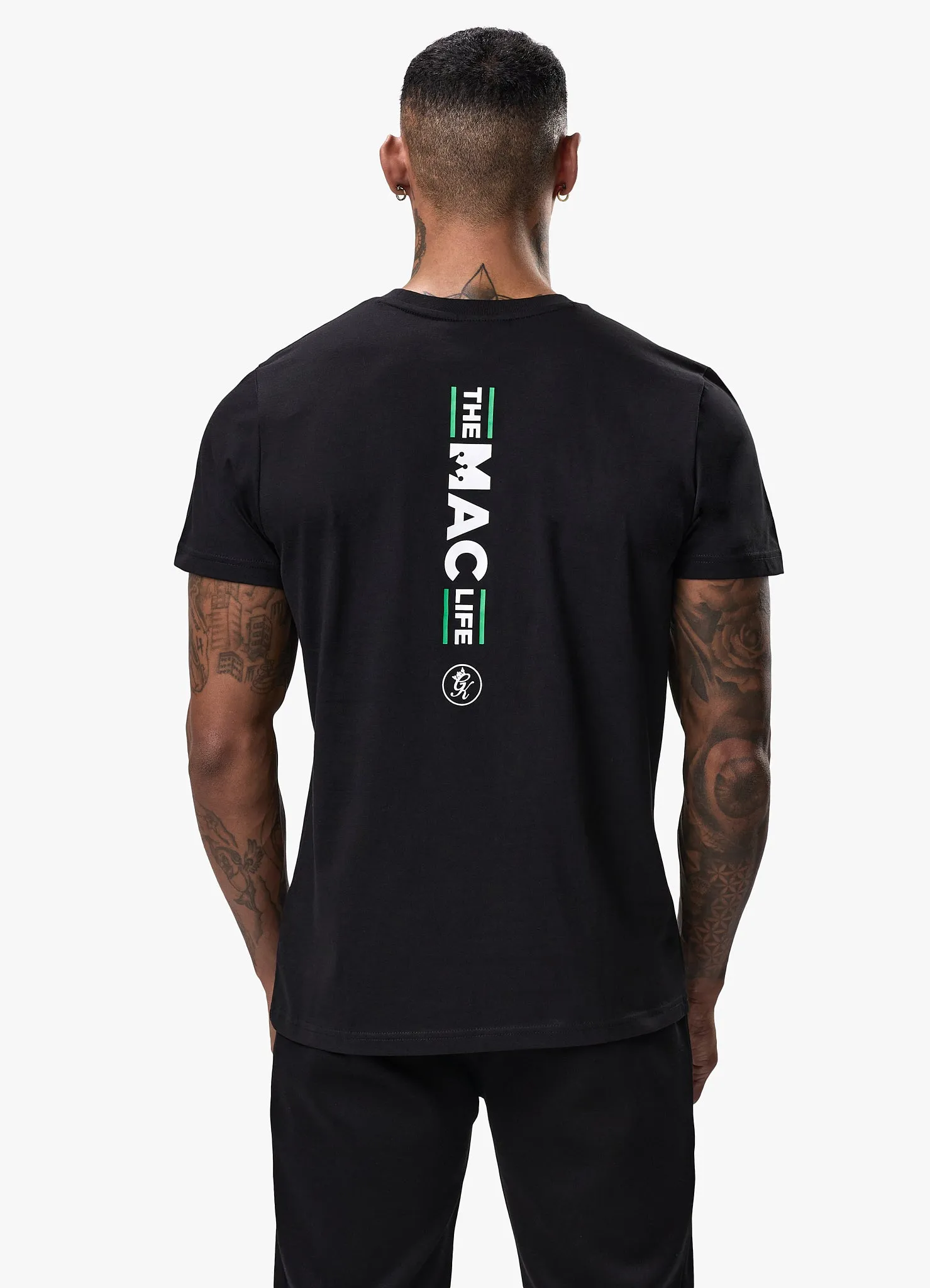 Gym King TML Jersey Regular Fit Tee - Black outdoor concert