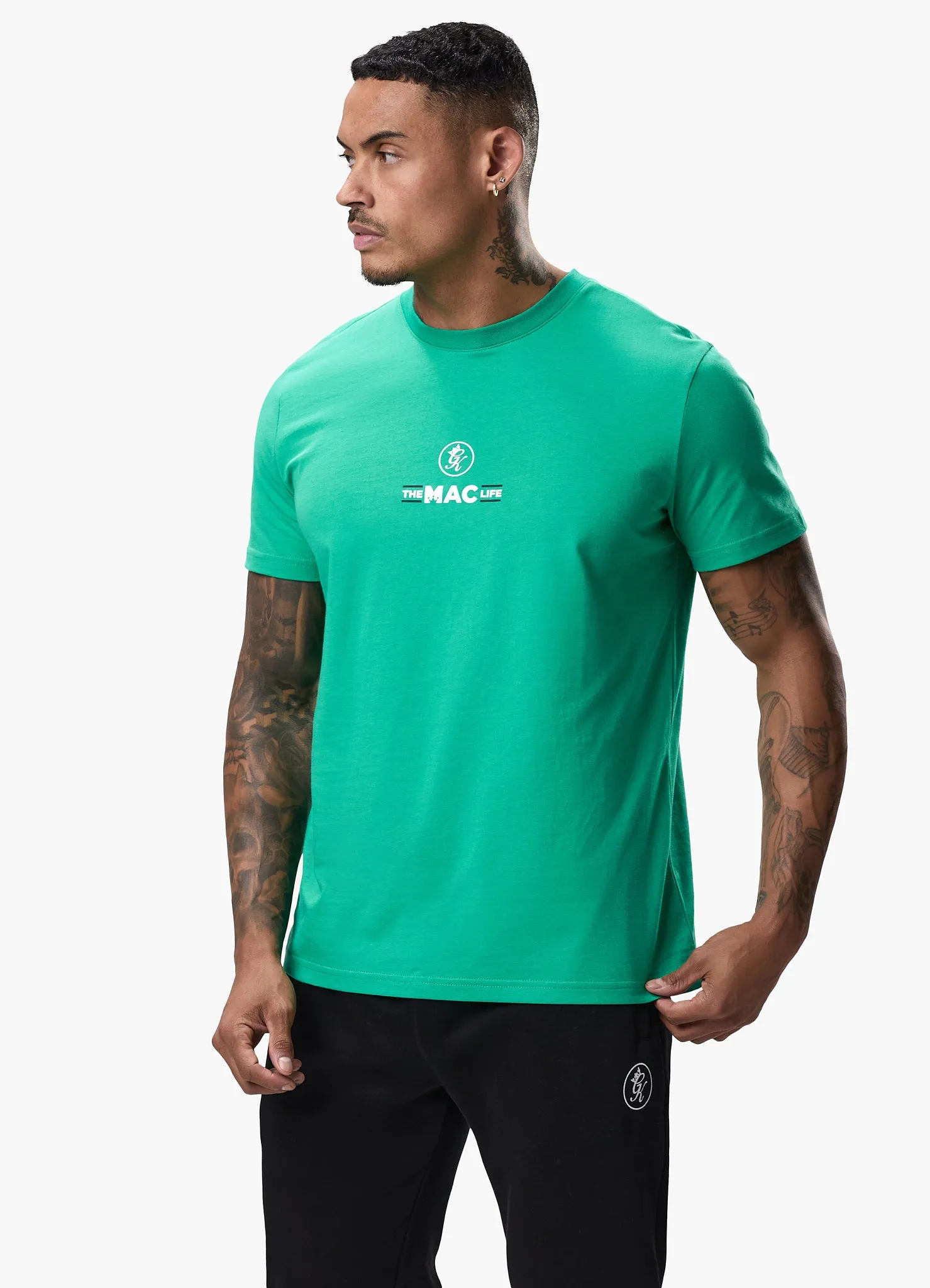 Gym King TML Jersey Regular Fit Tee - Shamrock Green Non Iron Finish Layerable Look