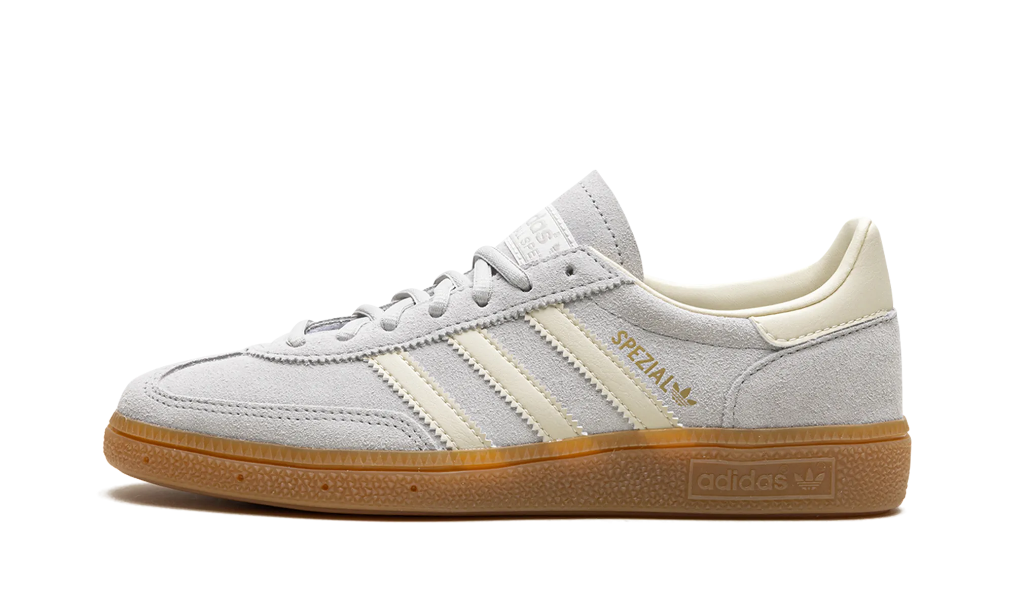 Stable Heel Padded Tongue Handball Spezial "Grey Cream White"