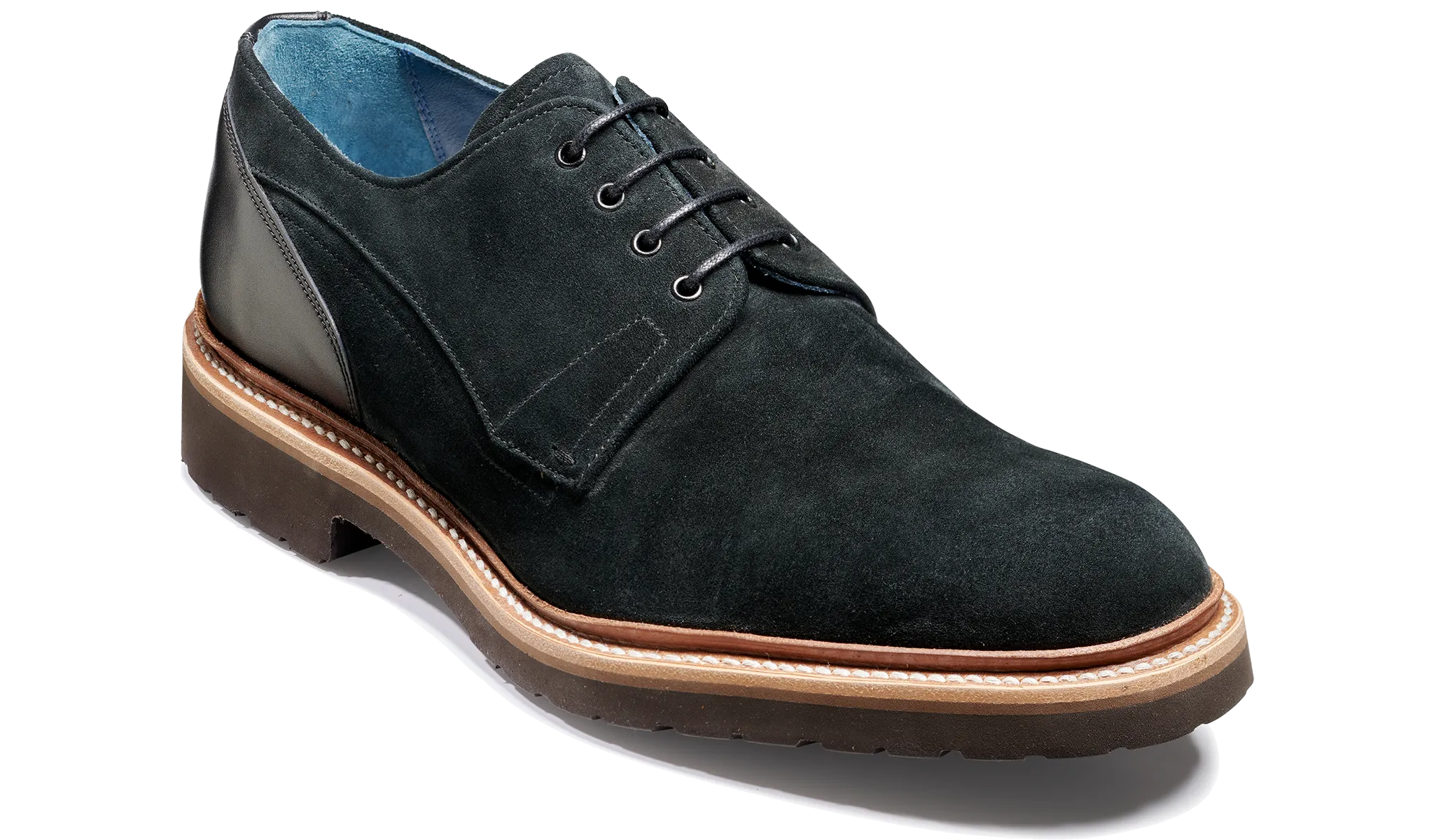 Active Standing Modern Design Harlem - Black Suede / Black Calf