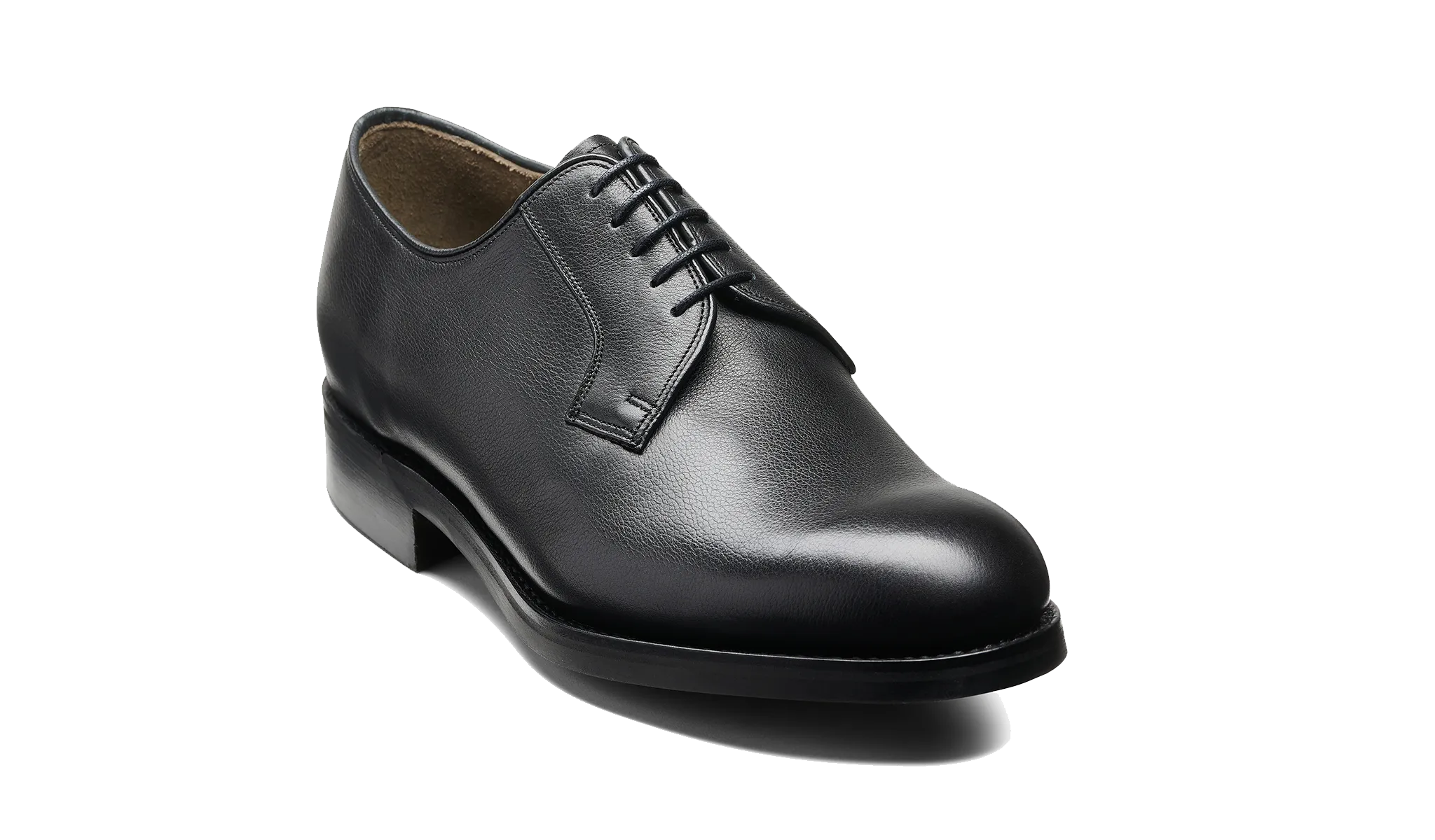 Harris - Black Softie Always Fit Stitch Detail