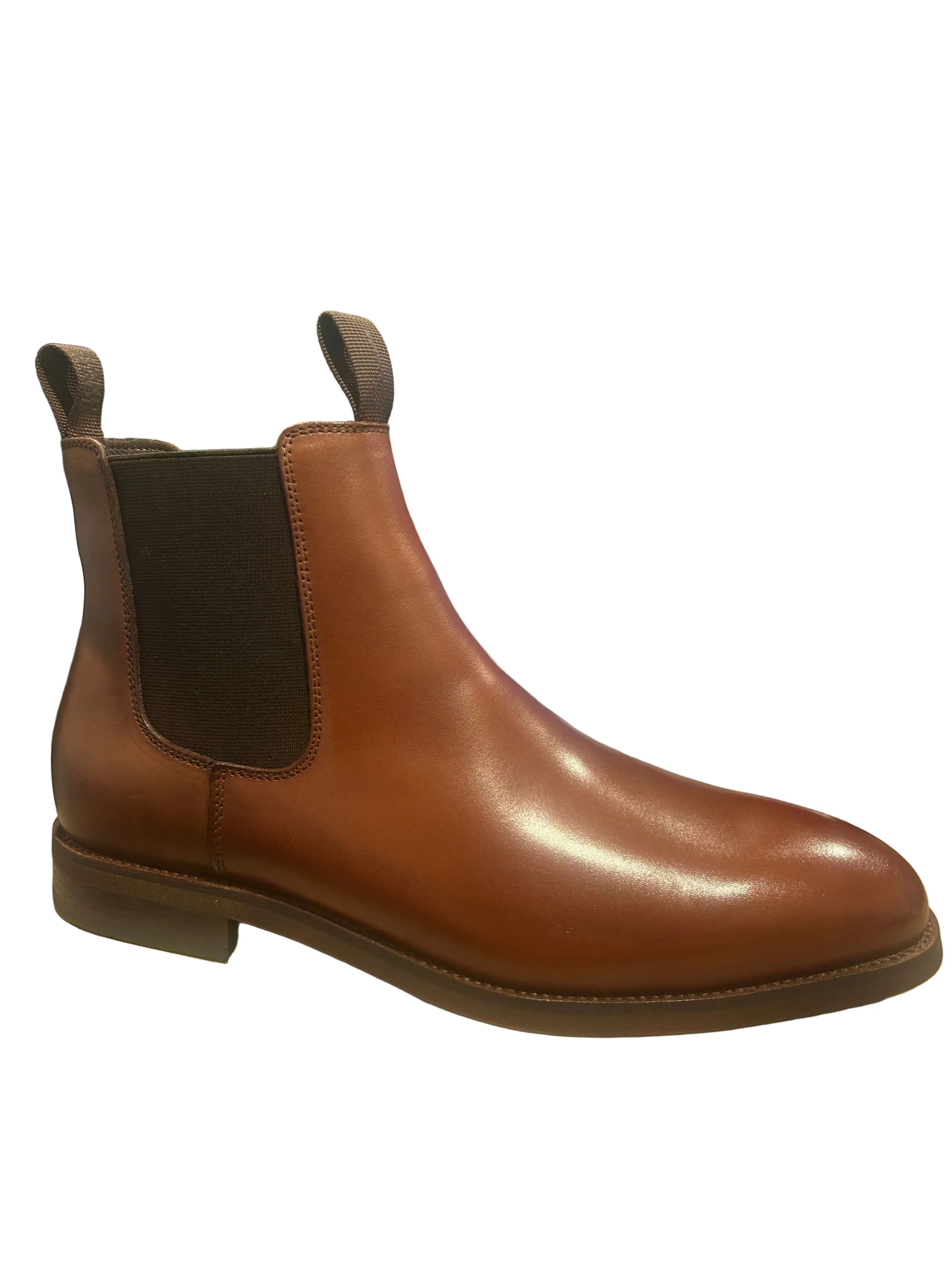 Chain Touch Harrison Mens Chelsea Boot H3-111 Tan
