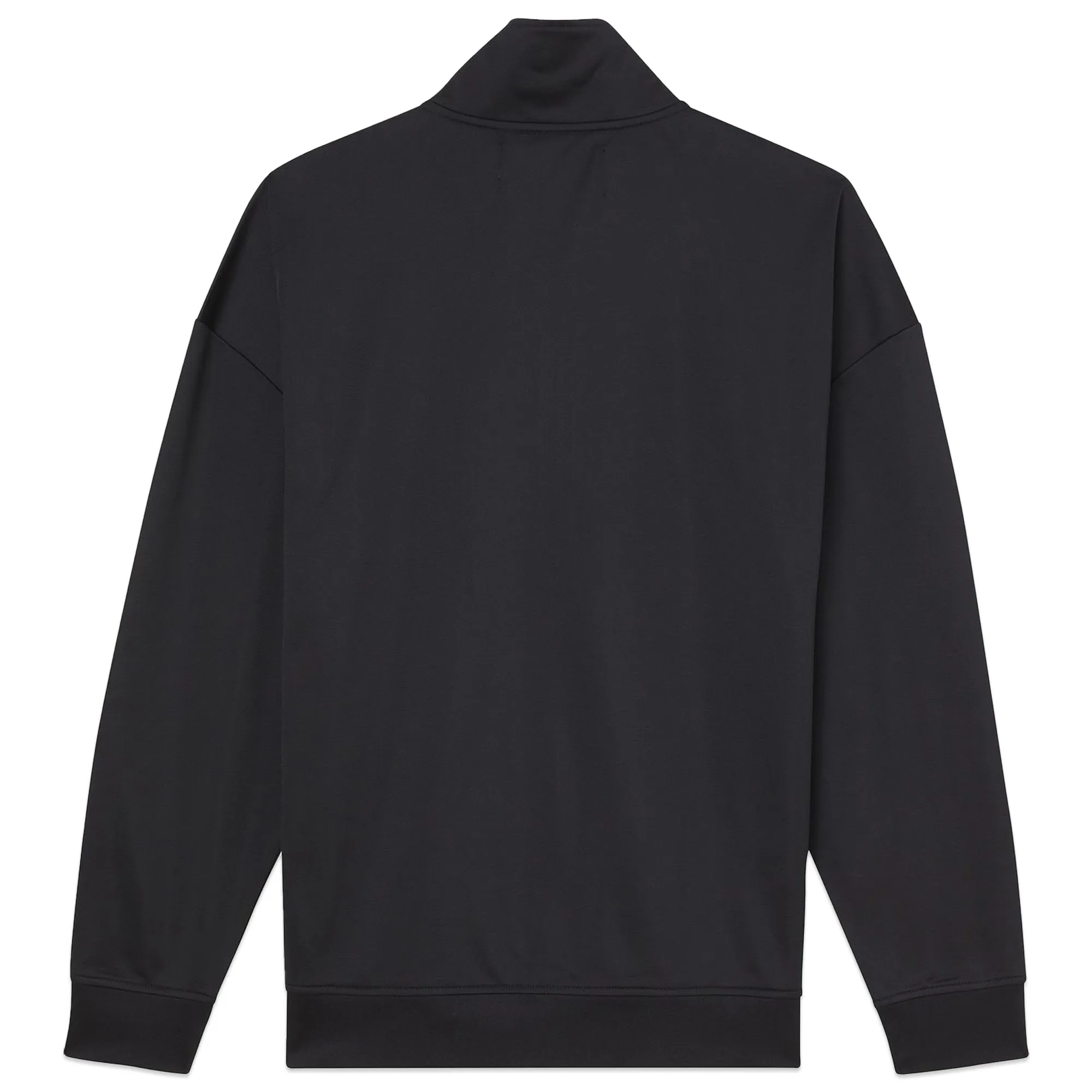 Calvin Klein Contrast Half Zip Sweat - Black Street Relaxed vacation wear