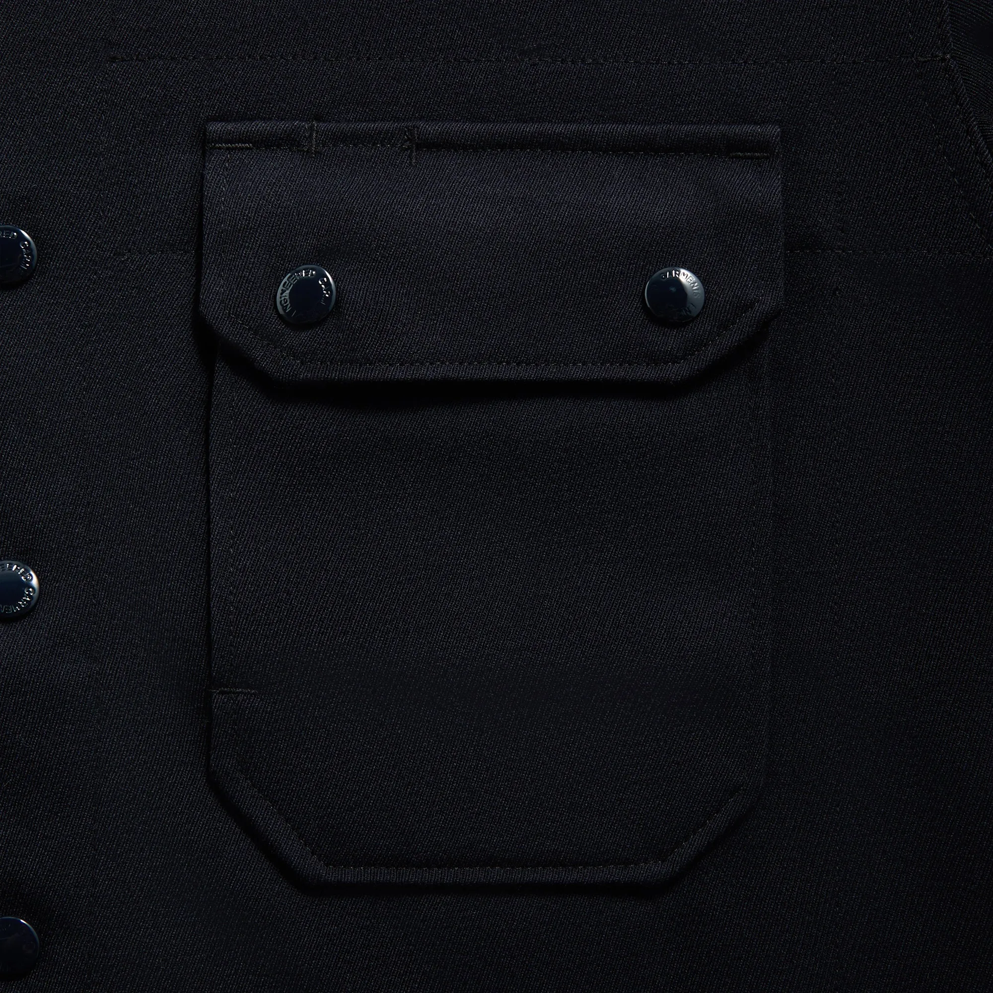 Convertible Collar Design Engineered Garments CPO Shirt Jacket - Dark navy