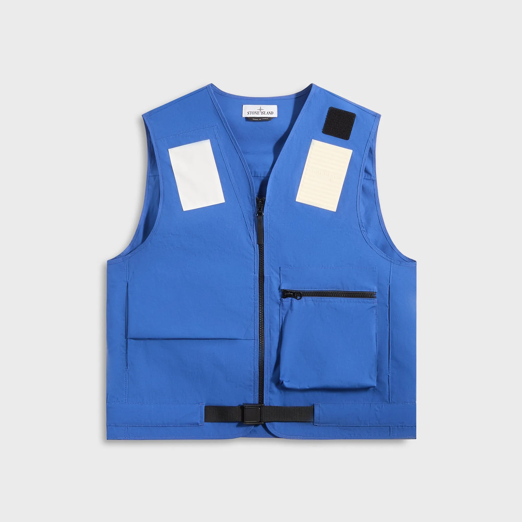 EcoFriendly Water Repellency Eco Friendly Padding Stone Island Vest - Blue Marine