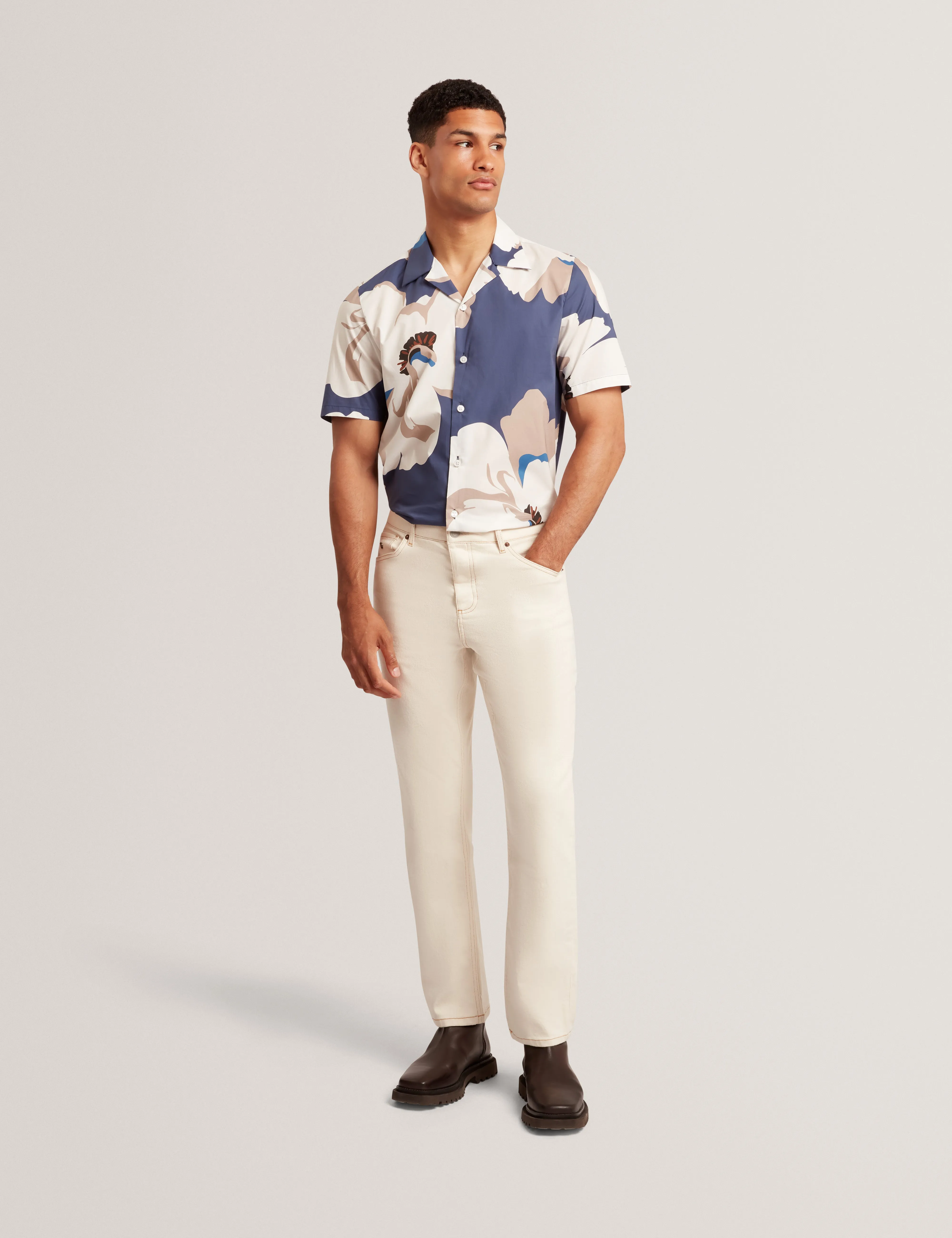 Easy Fit Ethical production HEBBDEN | DK-BLUE