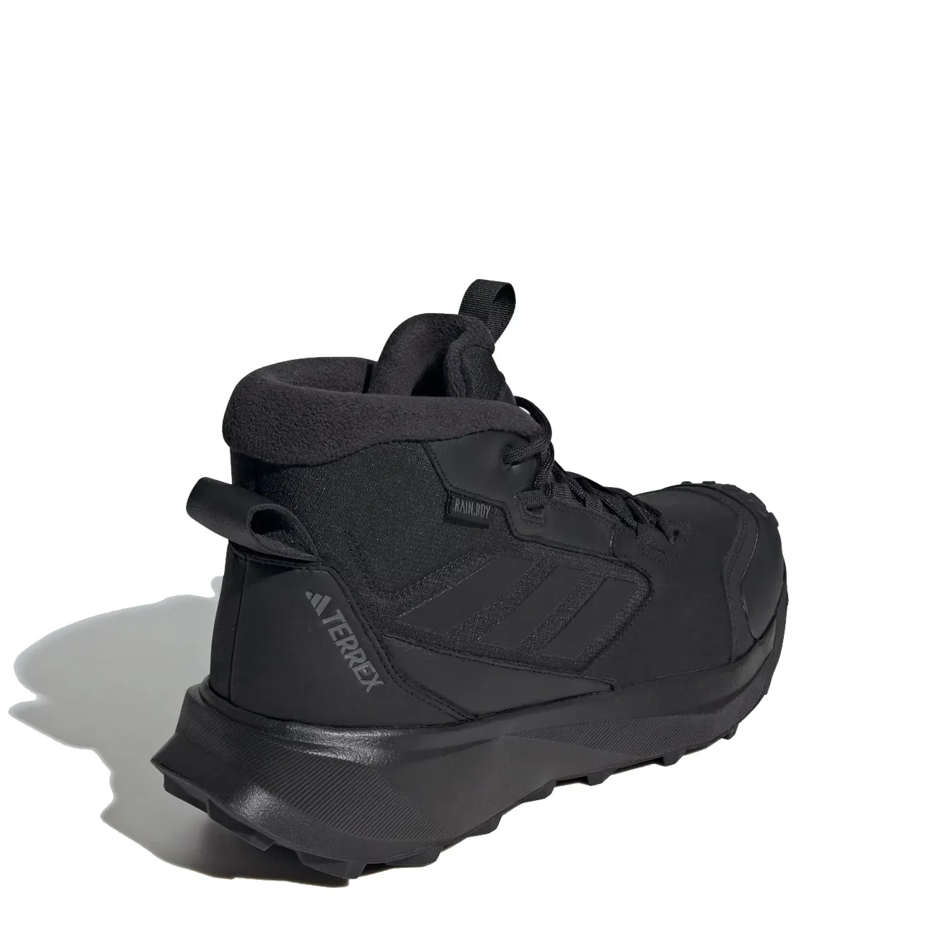 Barefoot Feel Design Angel Mood Adidas Terrex Winter Leather Mid Cut Boots Core Black / Core Black / Grey Four