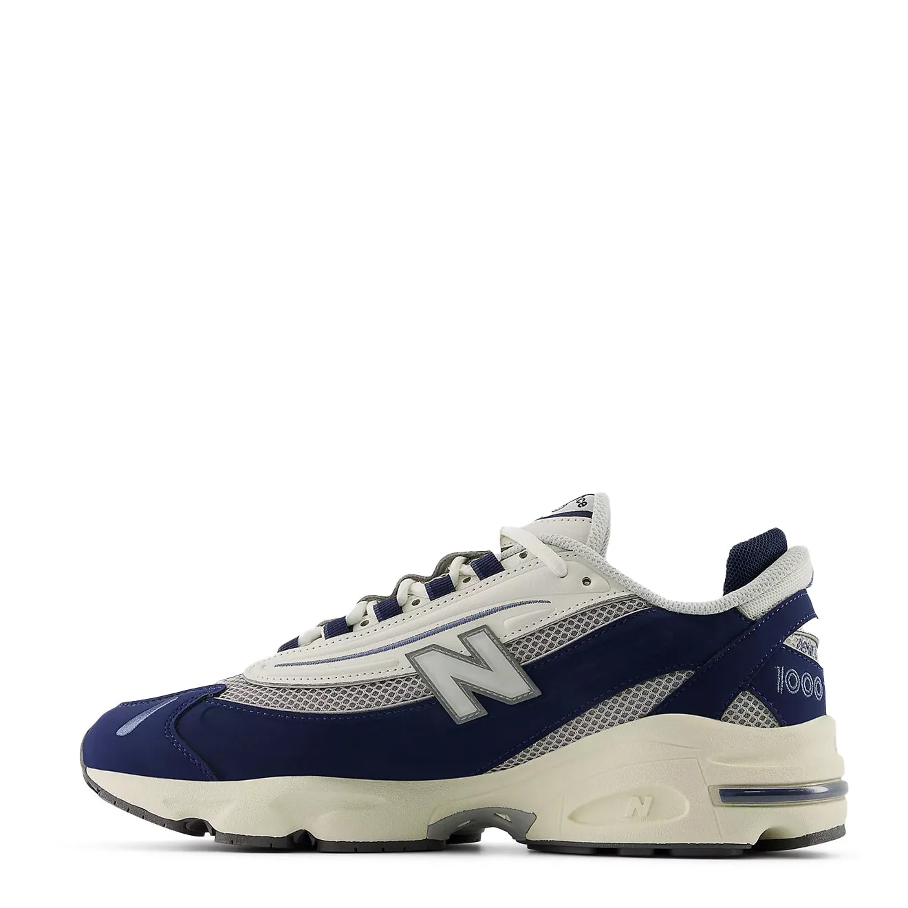 New Balance M1000 Trainer Navy / Sea Salt Comfort Wedge Flexible Fit Frequent Travelers