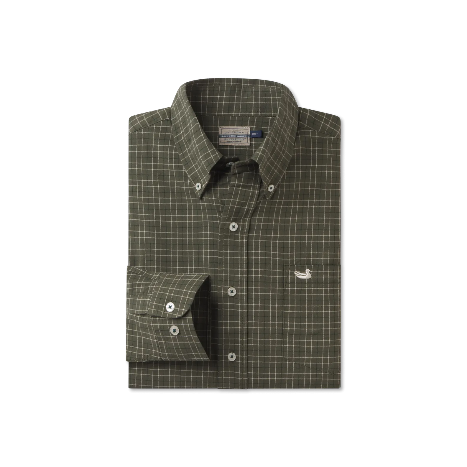 Trendy Look Hidden Placket Sabine Washed Check Dress Shirt