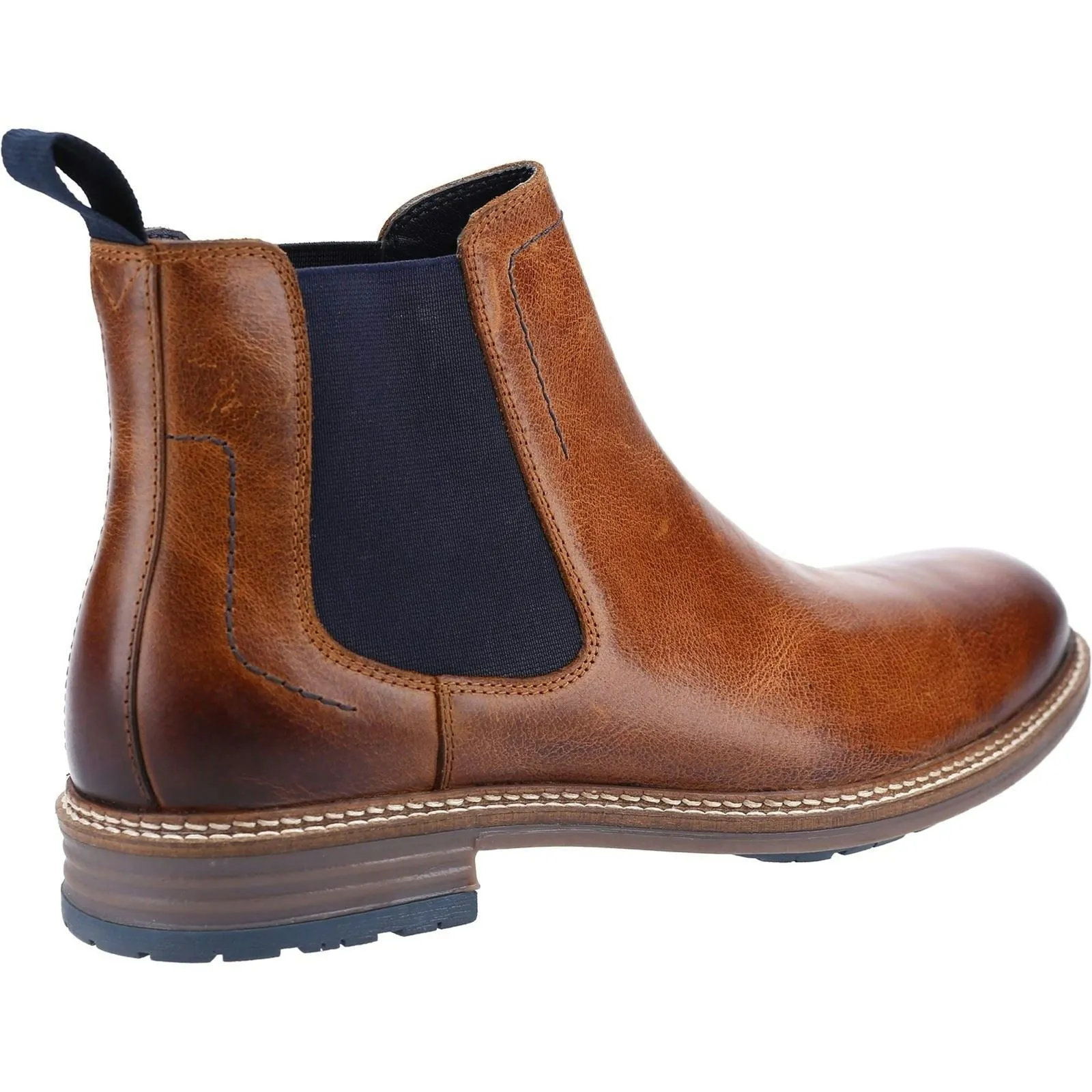 Hush Puppies Mens Boot Justin Tan Functional Footwear All-Weather Design.