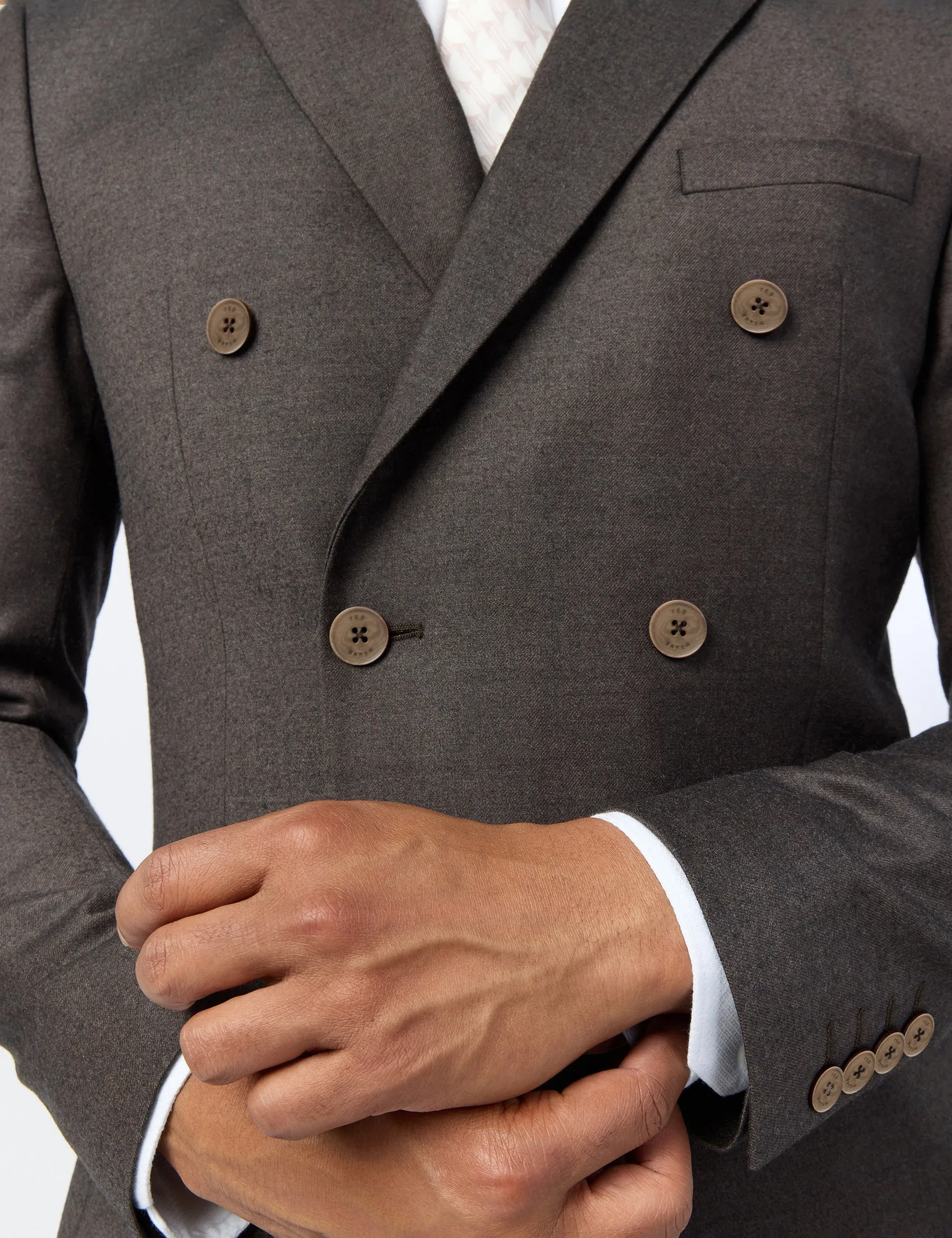 BYRONJ | DK-BROWN Adjustable Hemline