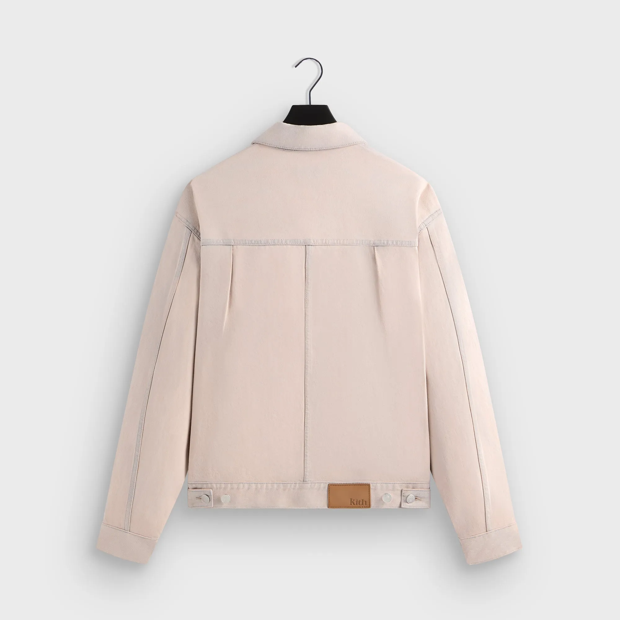 Army Style Kith Alonzo Denim Jacket - Washed Pastel