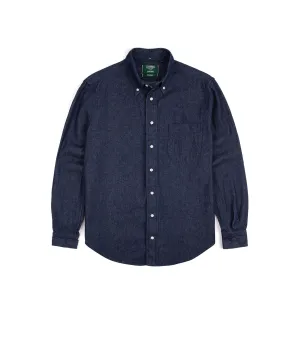 Gitman Vintage Denim Shirt: Dark Blue Outerwear Companion