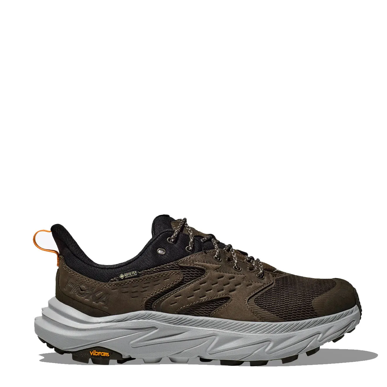 Hoka Anacapa 2 Low GTX Trainer Deep Umber / Stardust Planet Mood Breathable Inner Sleeve