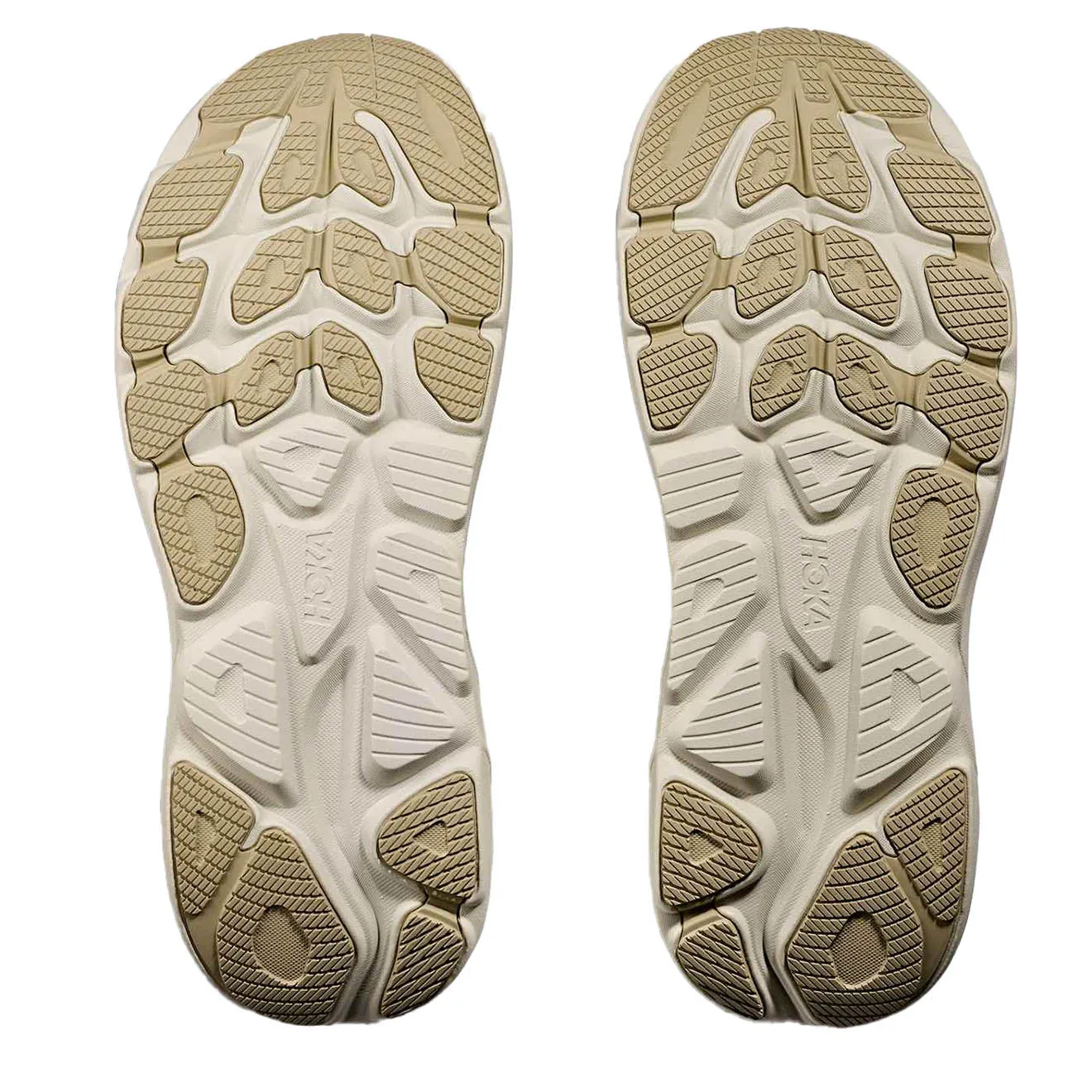 Antique Glow Cushioning Pods Hoka Clifton 10 Trainer Fern / Truffle Salt