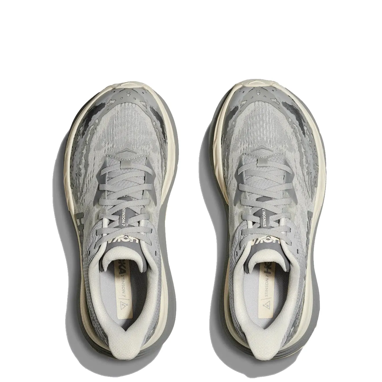 Hoka Mens Stinson 7 Trainer Stardust / Alabaster Hill Walk Stage Pop