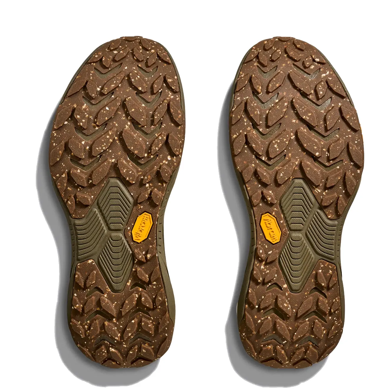 Hoka Project Transport Trainer Deep Umber / Antique Olive Flexible Outsole Construction Sweat Resistant Gym Workout