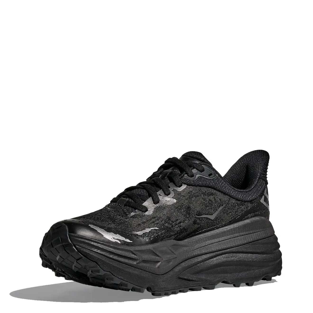 Hoka Stinson 7 Trainer Black / Black Anti Bacterial Low Top